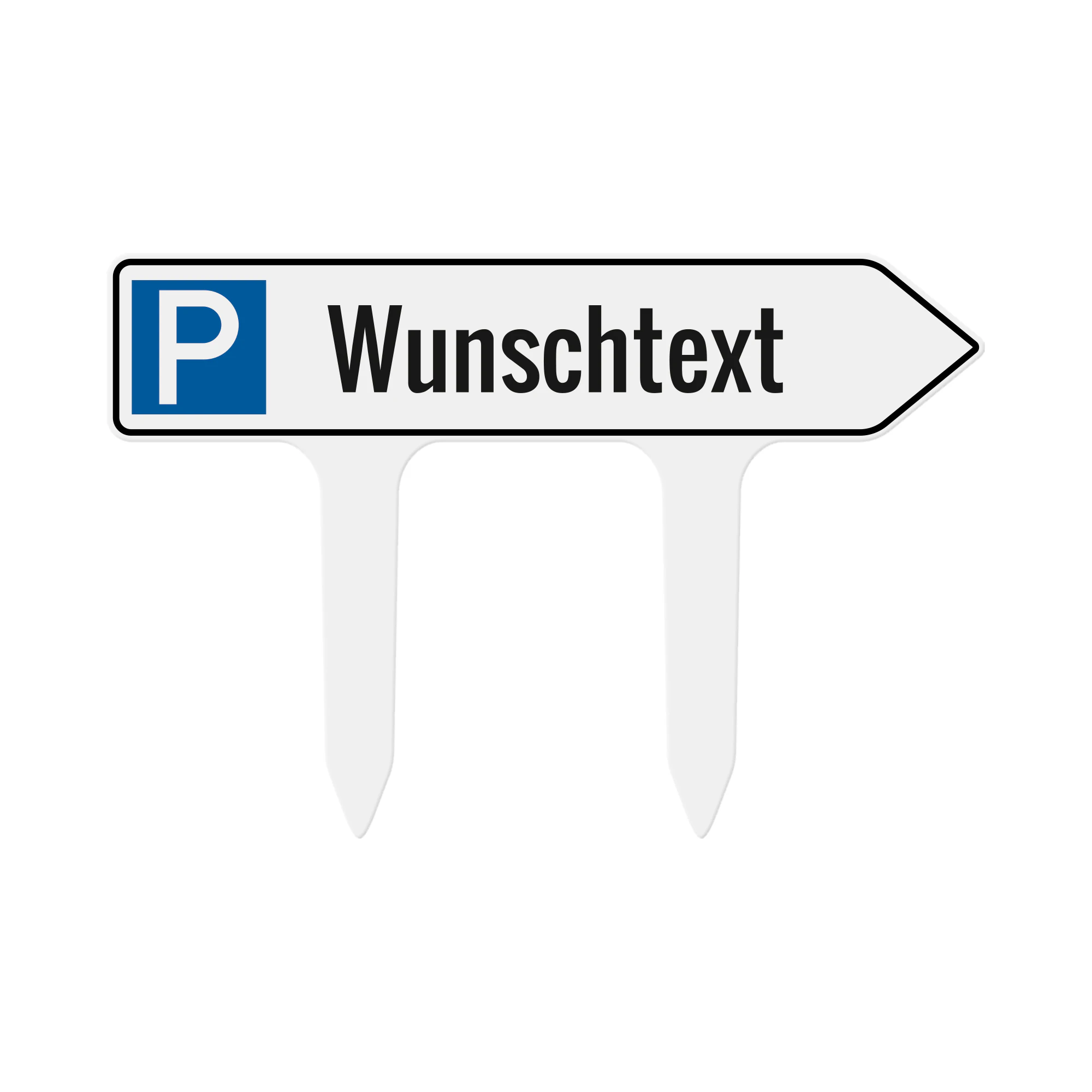 Pfeil-Steckschild
