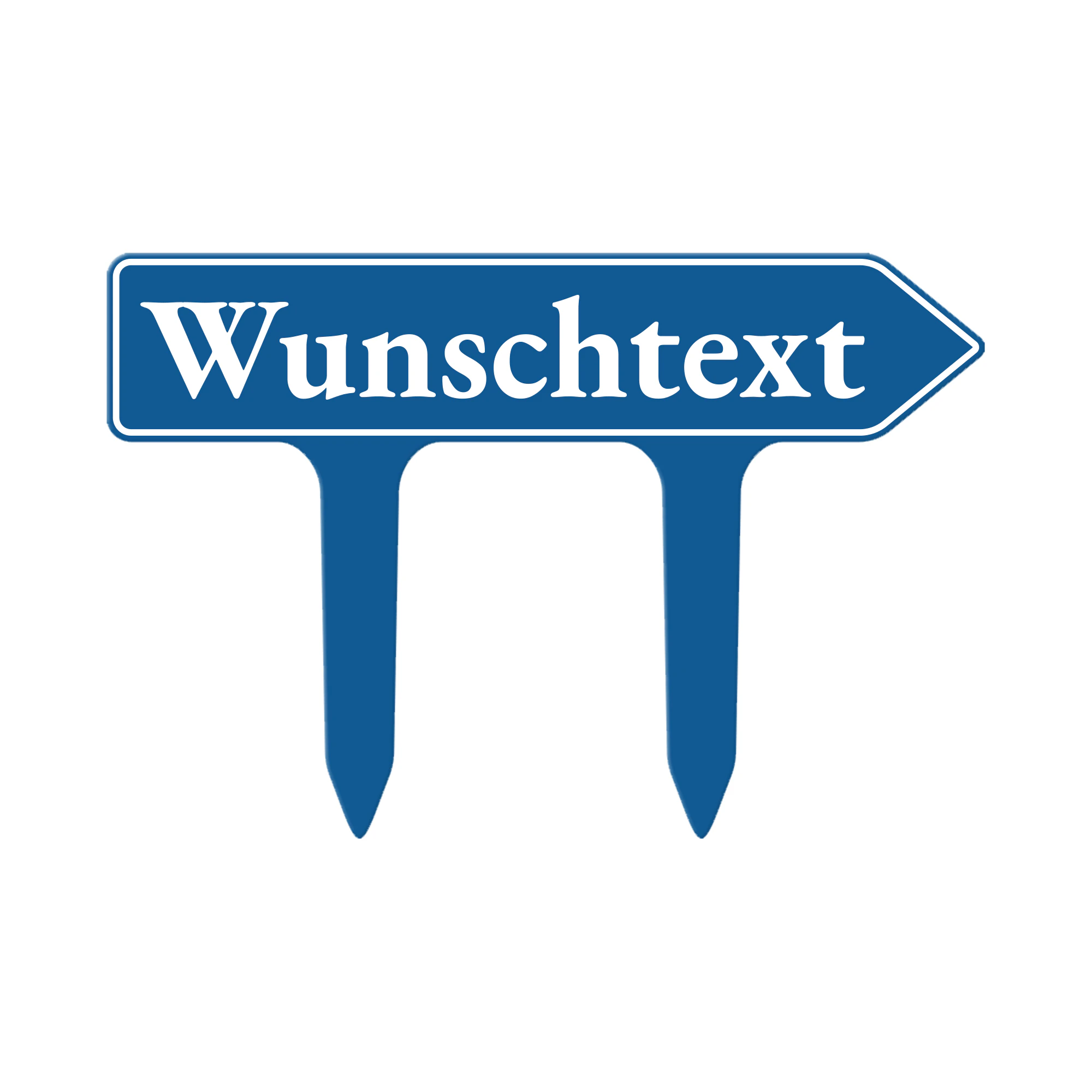 Pfeil-Steckschild