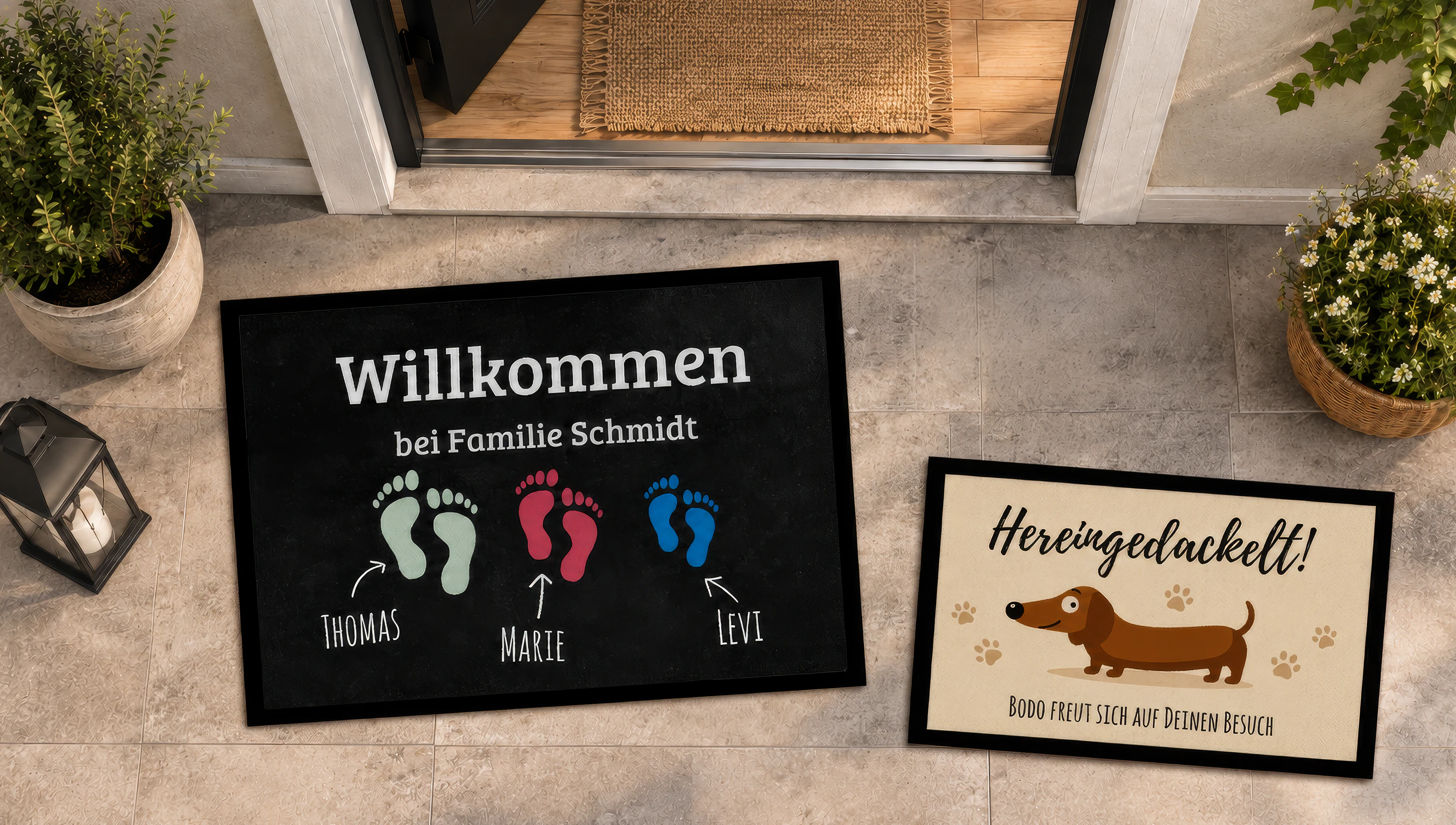 Persönliche Geschenke mit Namen selbst gestalten