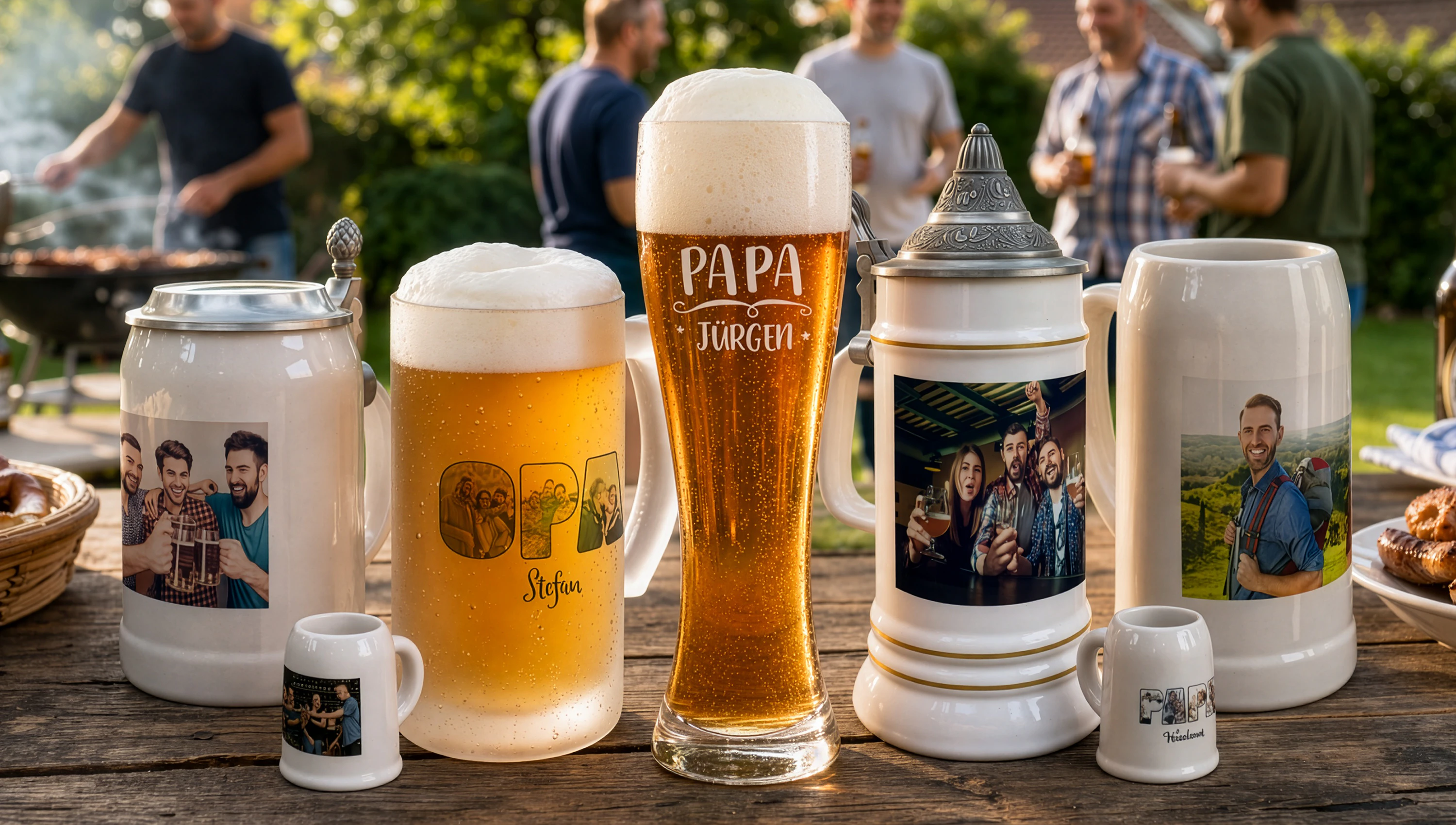 Personalisierte Geschenke zum Vatertag