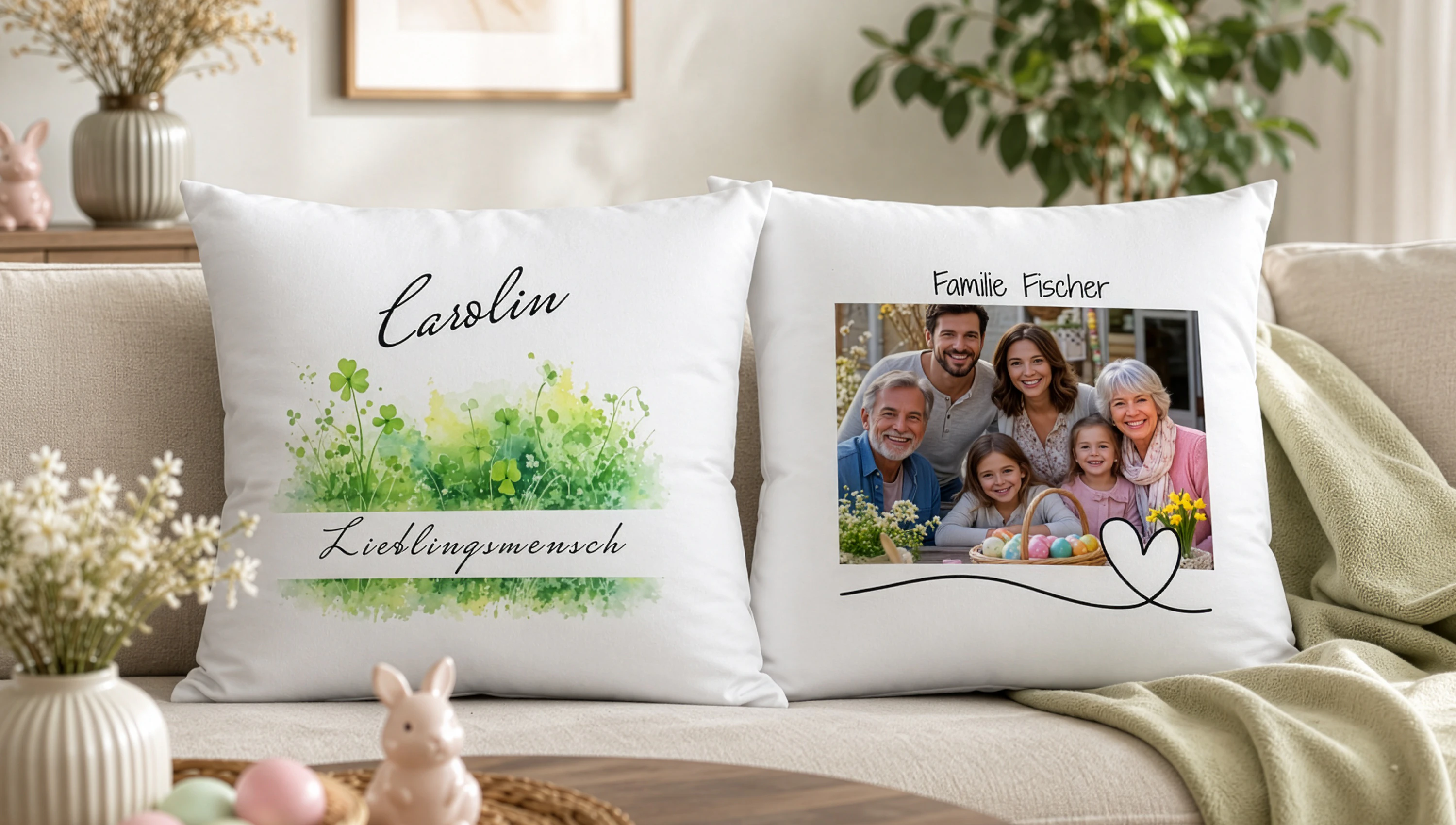Persönliche Ostergeschenke für Kinder, Frauen und Männer