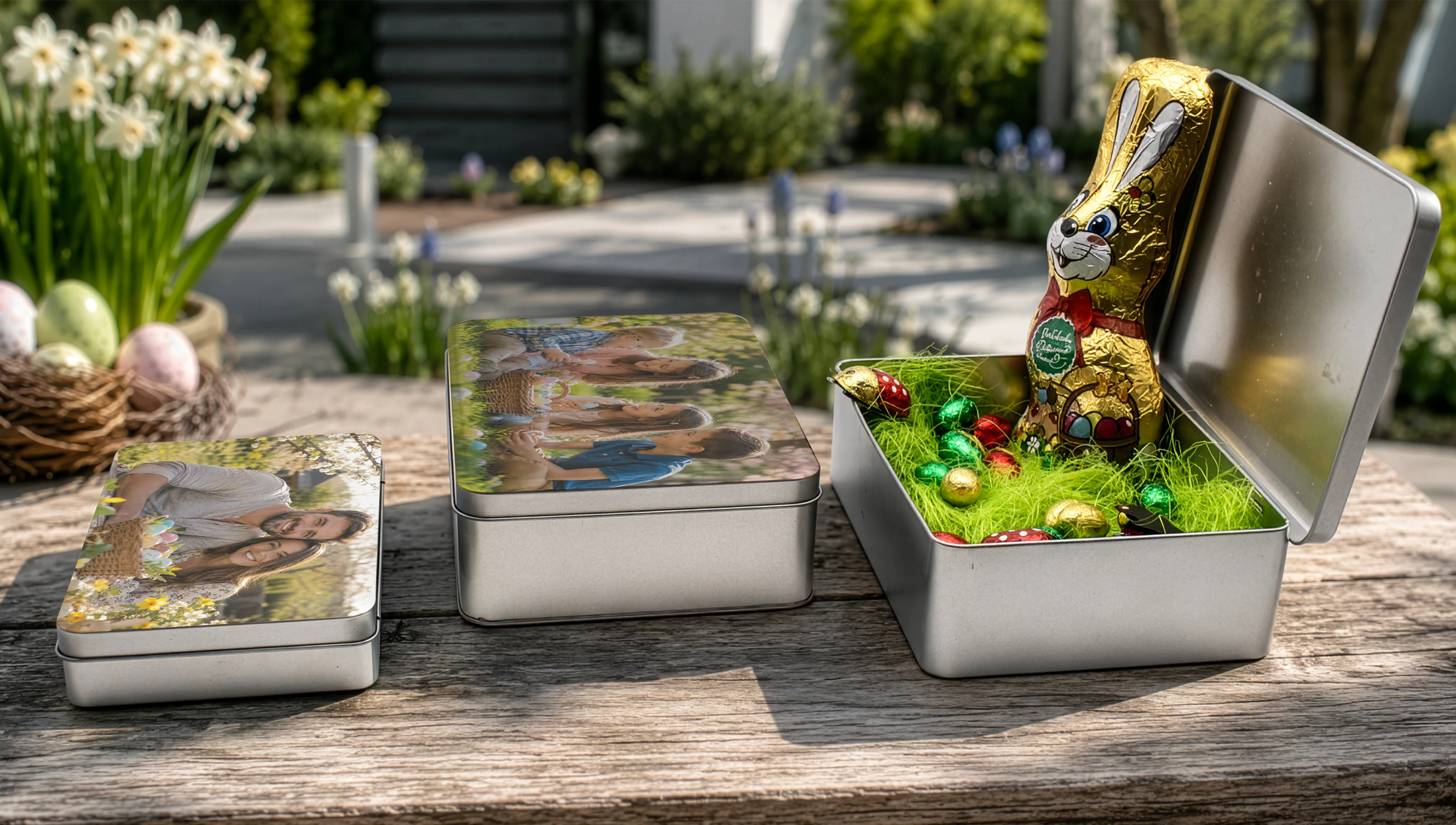 Frohe Ostern: Kleine Foto-Geschenke fürs Osterkörbchen