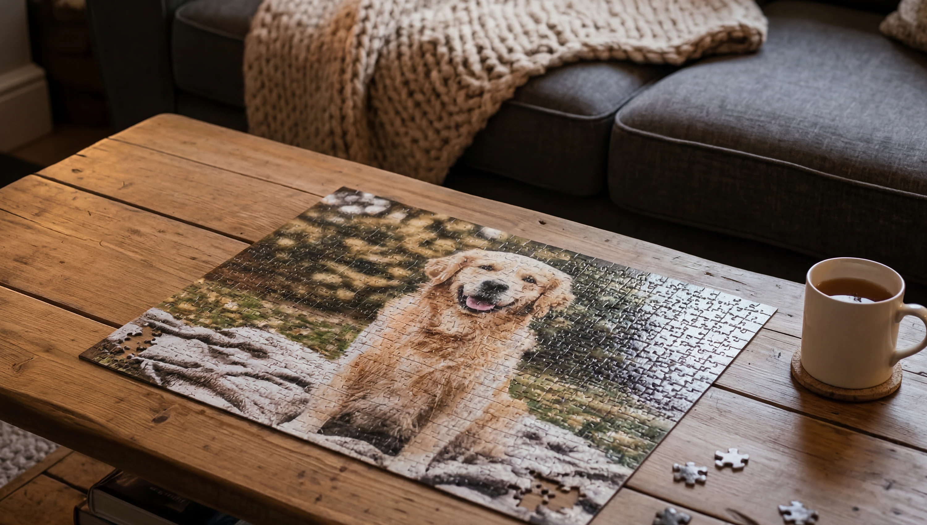 Tierpuzzles drucken lassen: Personalisiertes Puzzle mit Haustier-Foto