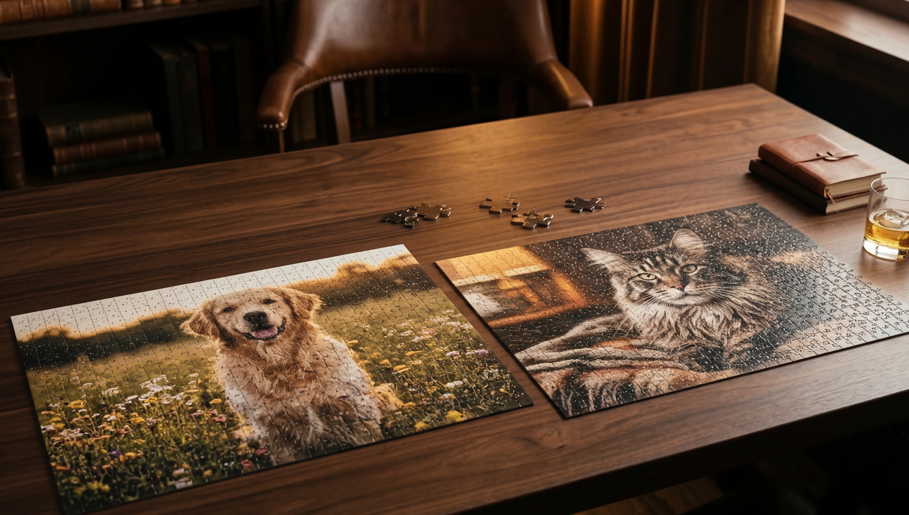 Hunde-Puzzle oder Katzen-Puzzle? Das Puzzle mit deinem Haustier