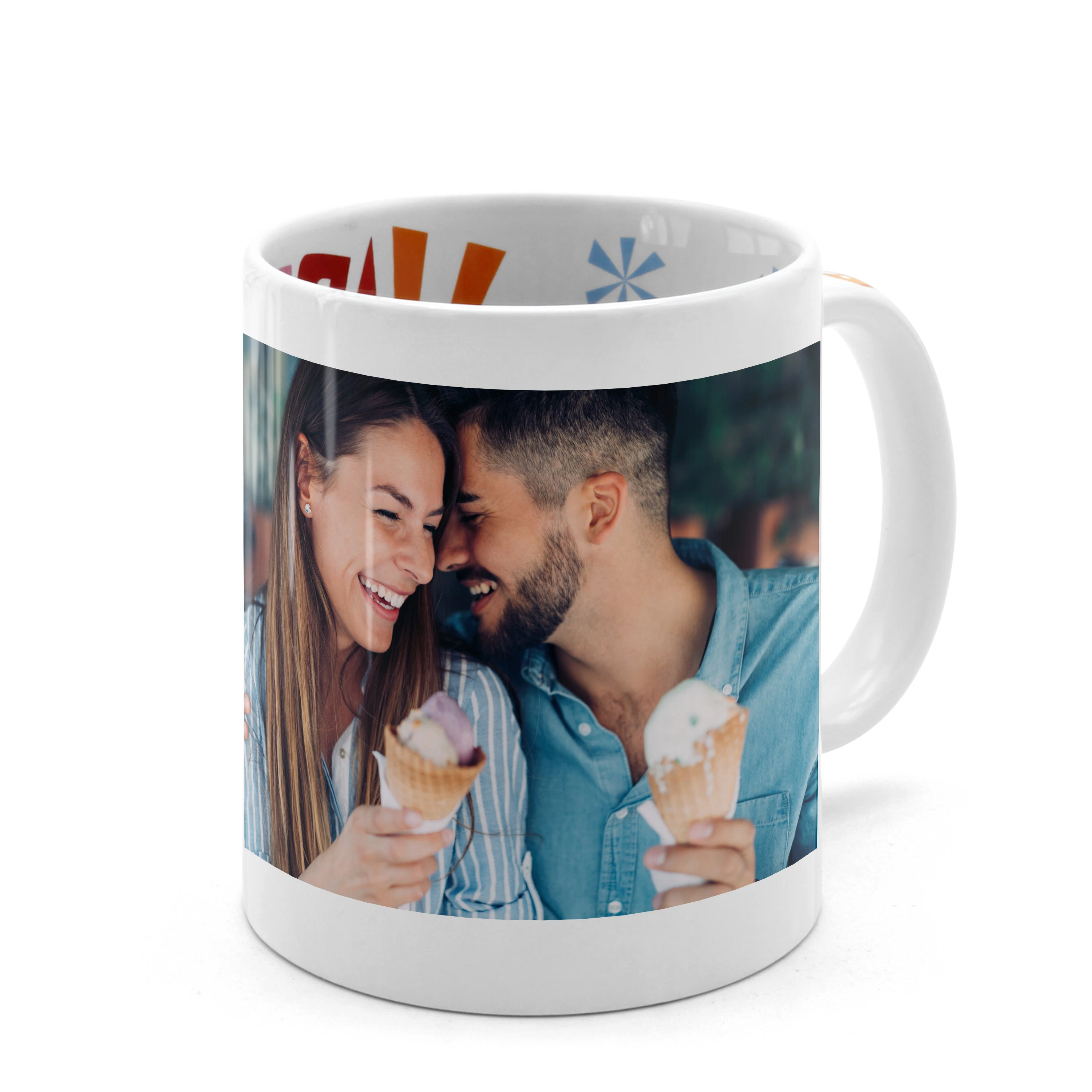Geburtstagstasse mit Foto bedruckt