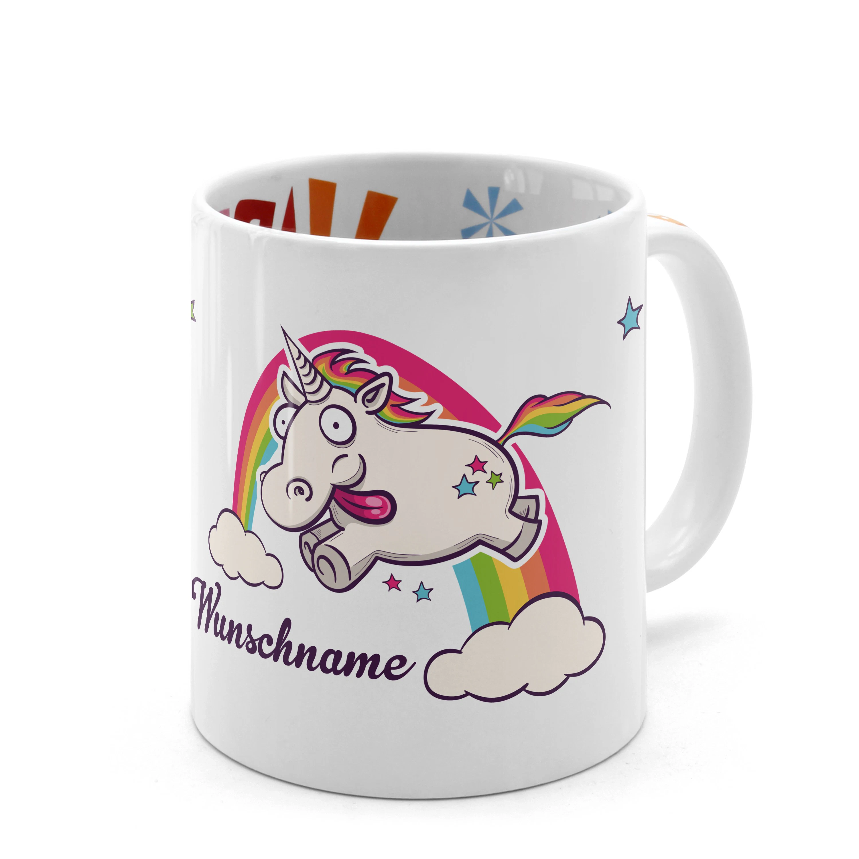 Geburtstagstasse Einhorn