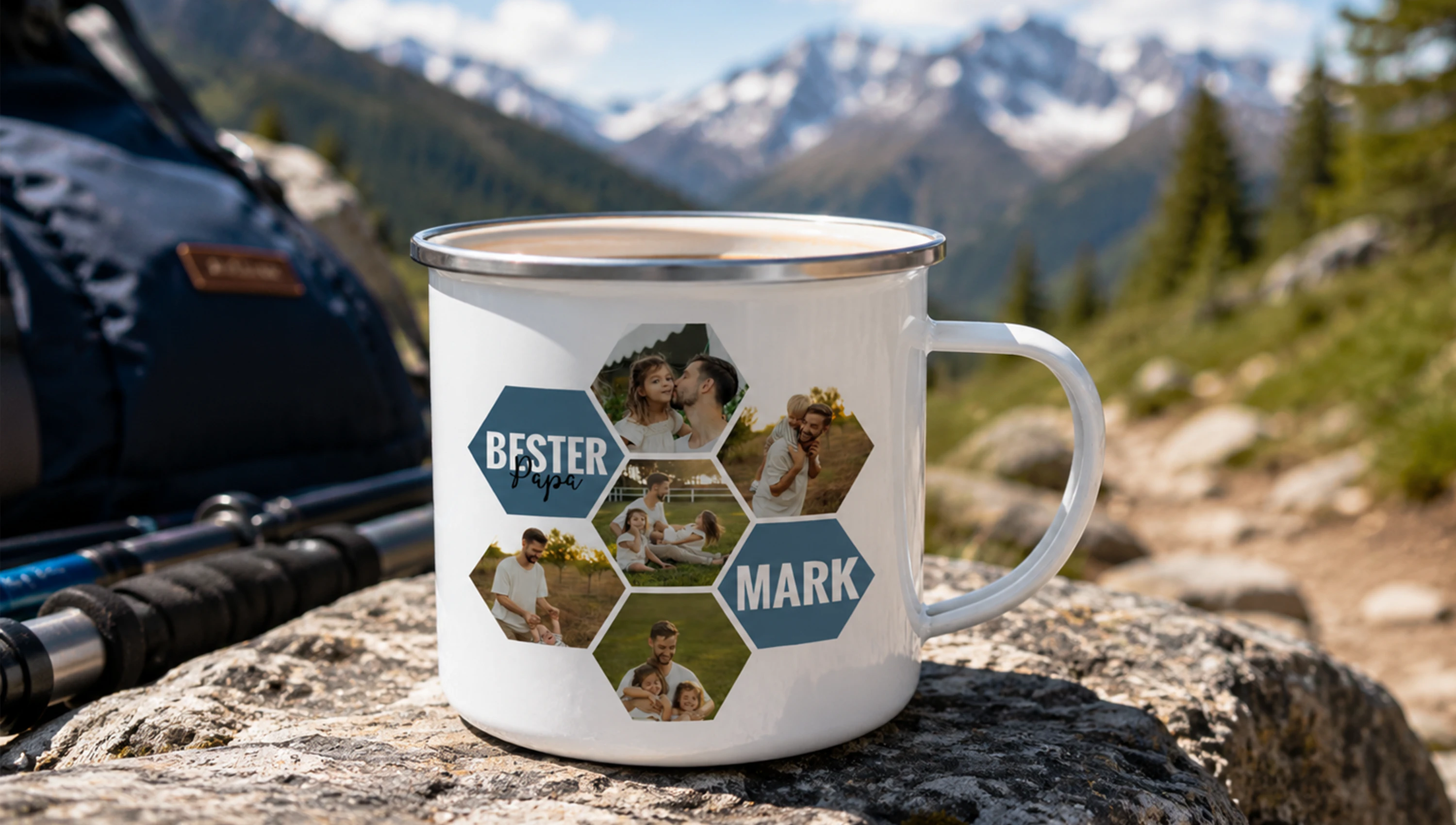 Becher bedrucken: dein Kaffeebecher mit eigenem Foto