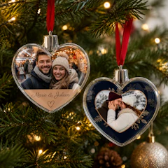 Herz-Weihnachtskugel