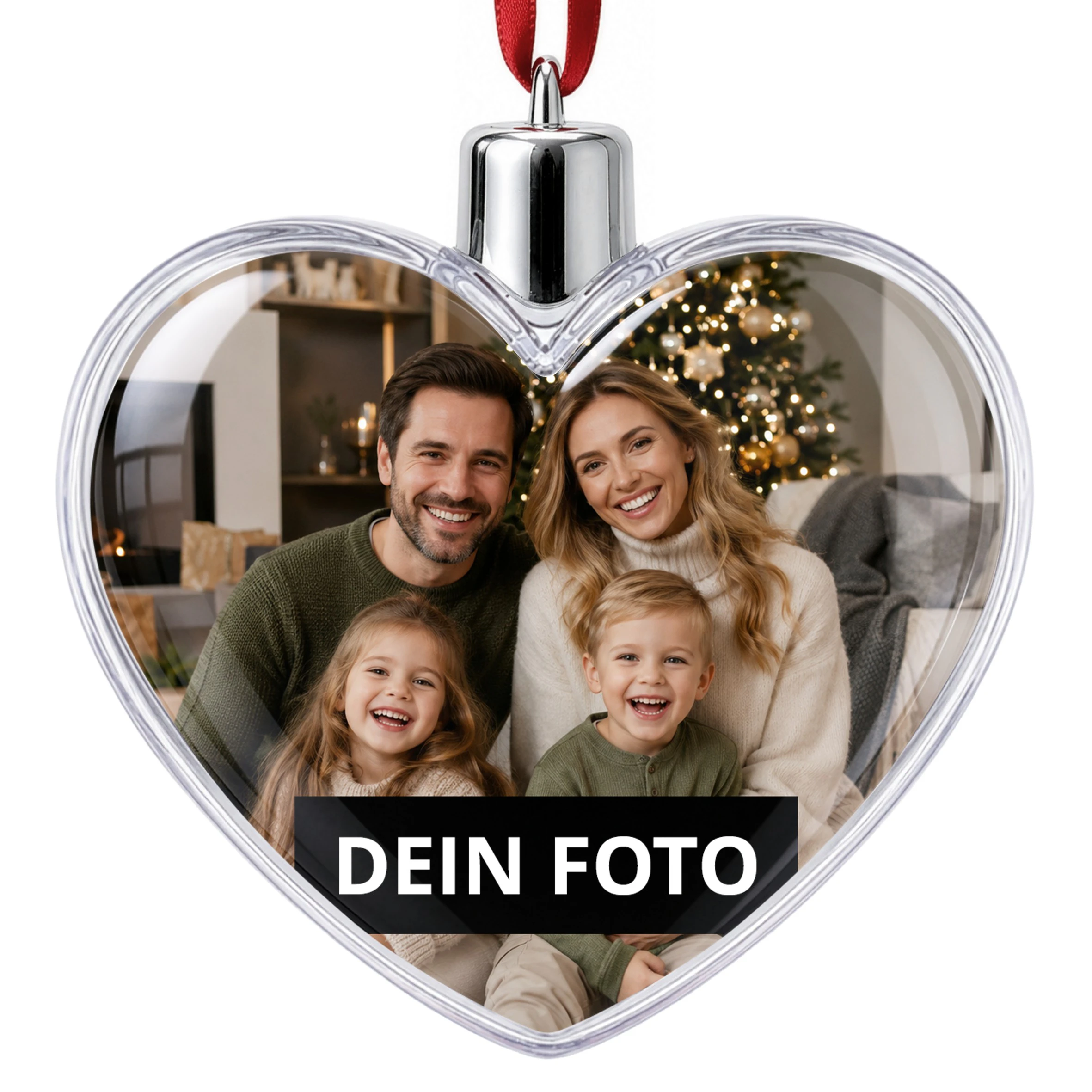 Herz-Weihnachtskugel