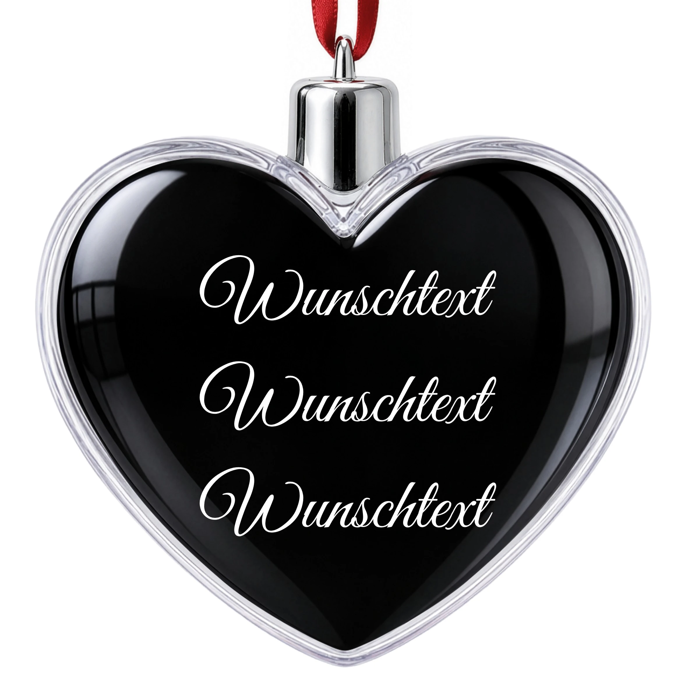 Herz-Weihnachtskugel