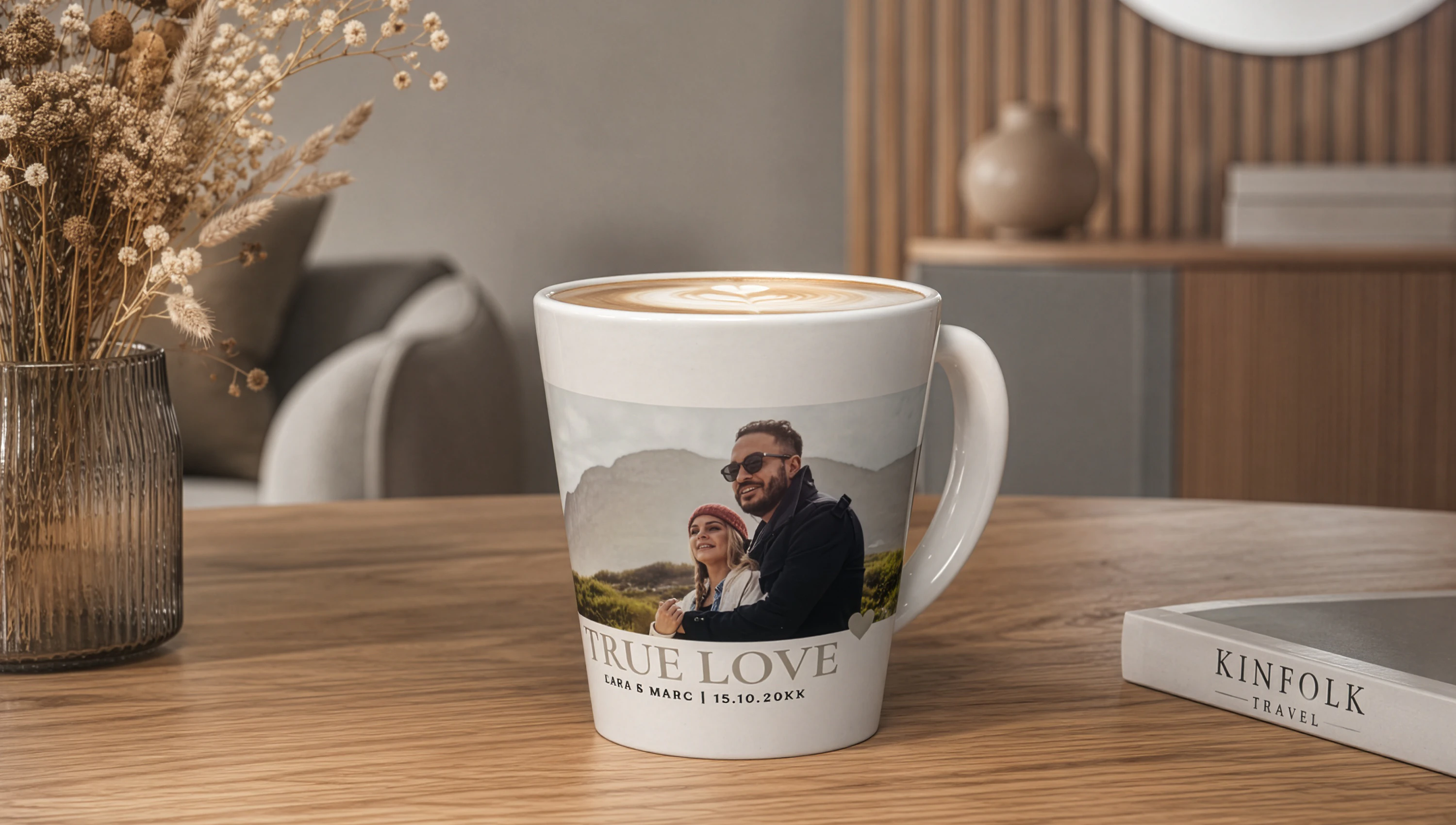 Latte Tasse bedrucken lassen und leckeren Kaffee genießen
