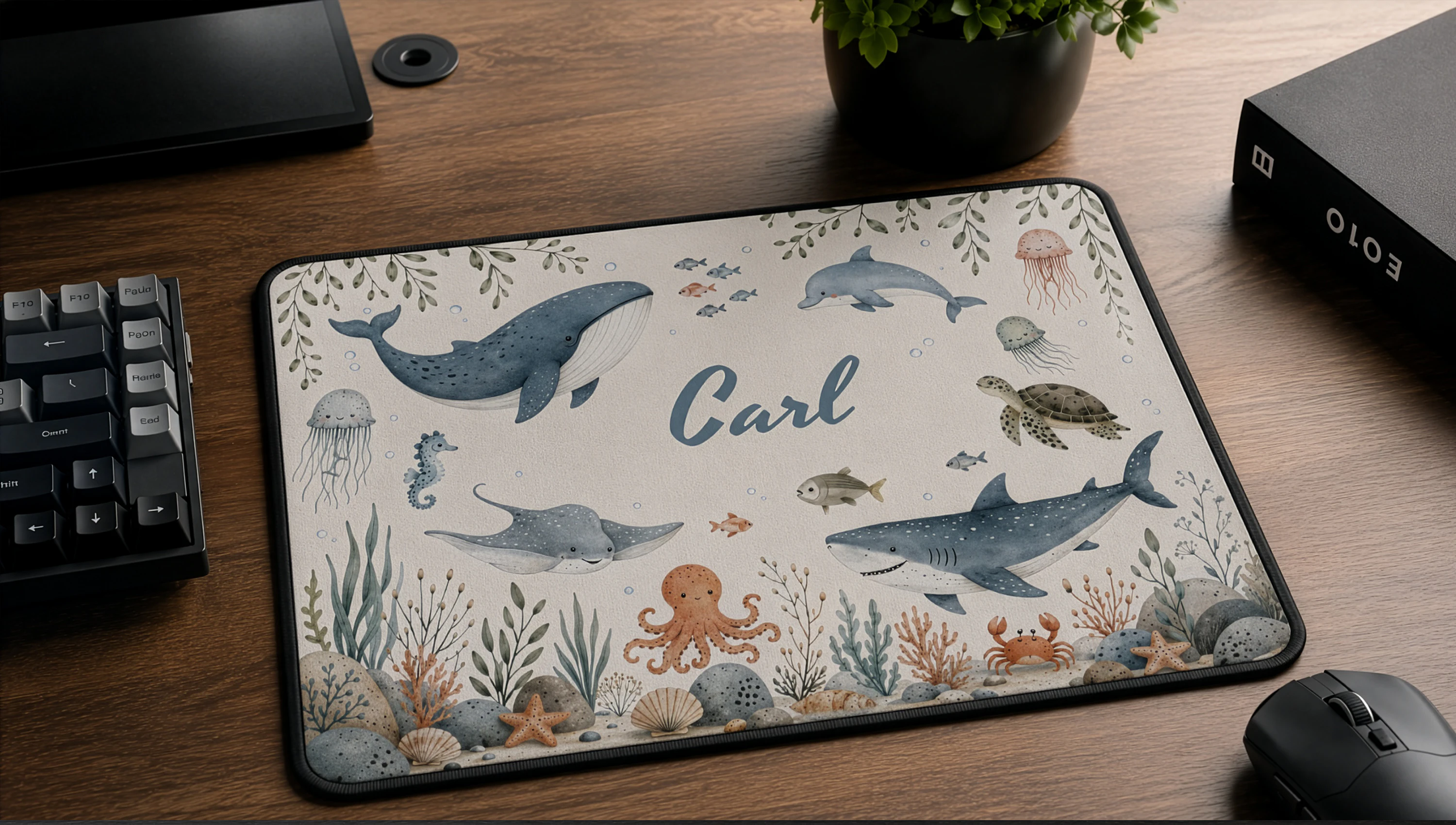 Mousepad gestalten: Unsere Mousepads mit Namen oder Bild