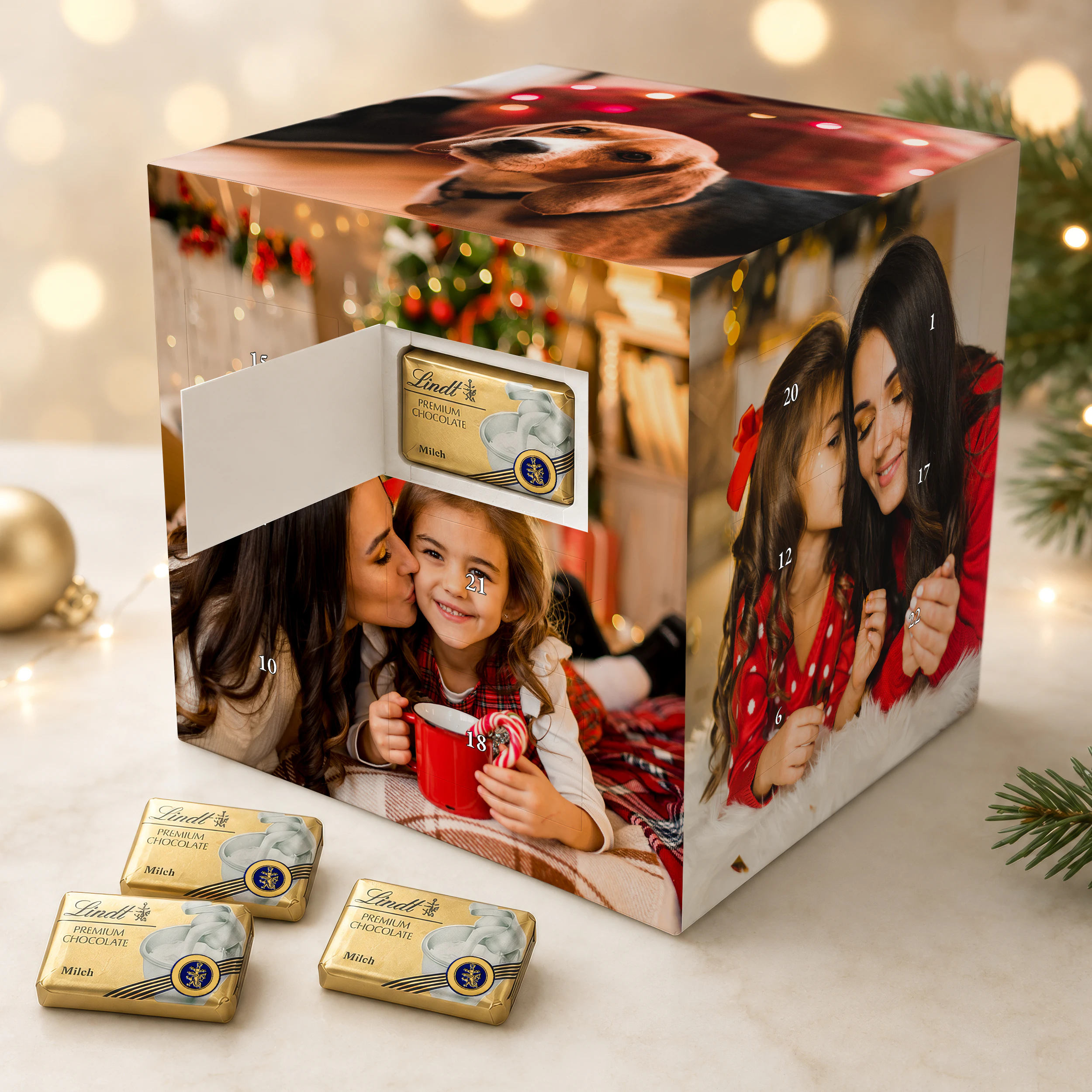 Lindt Würfel Adventskalender