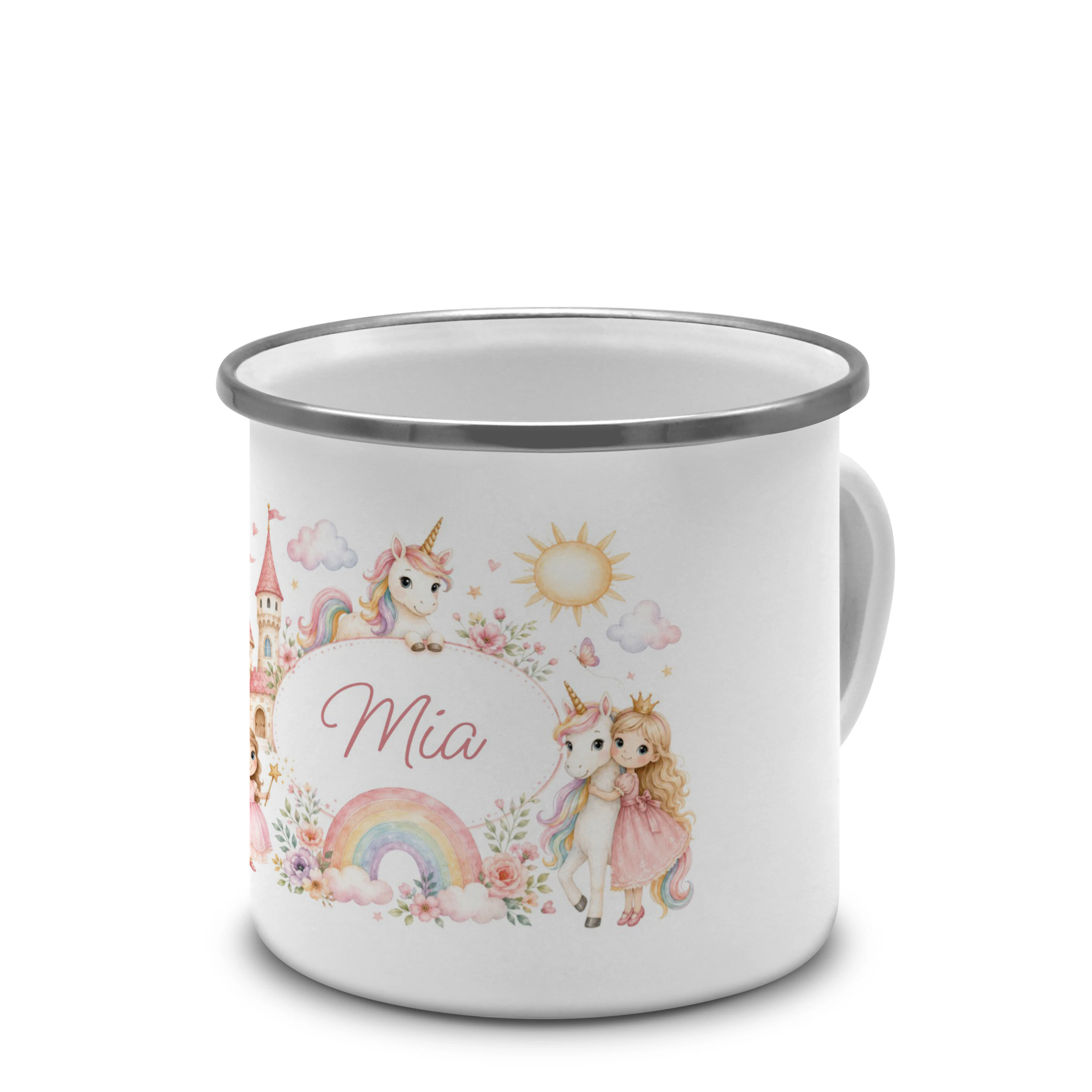 Emaille-Tasse