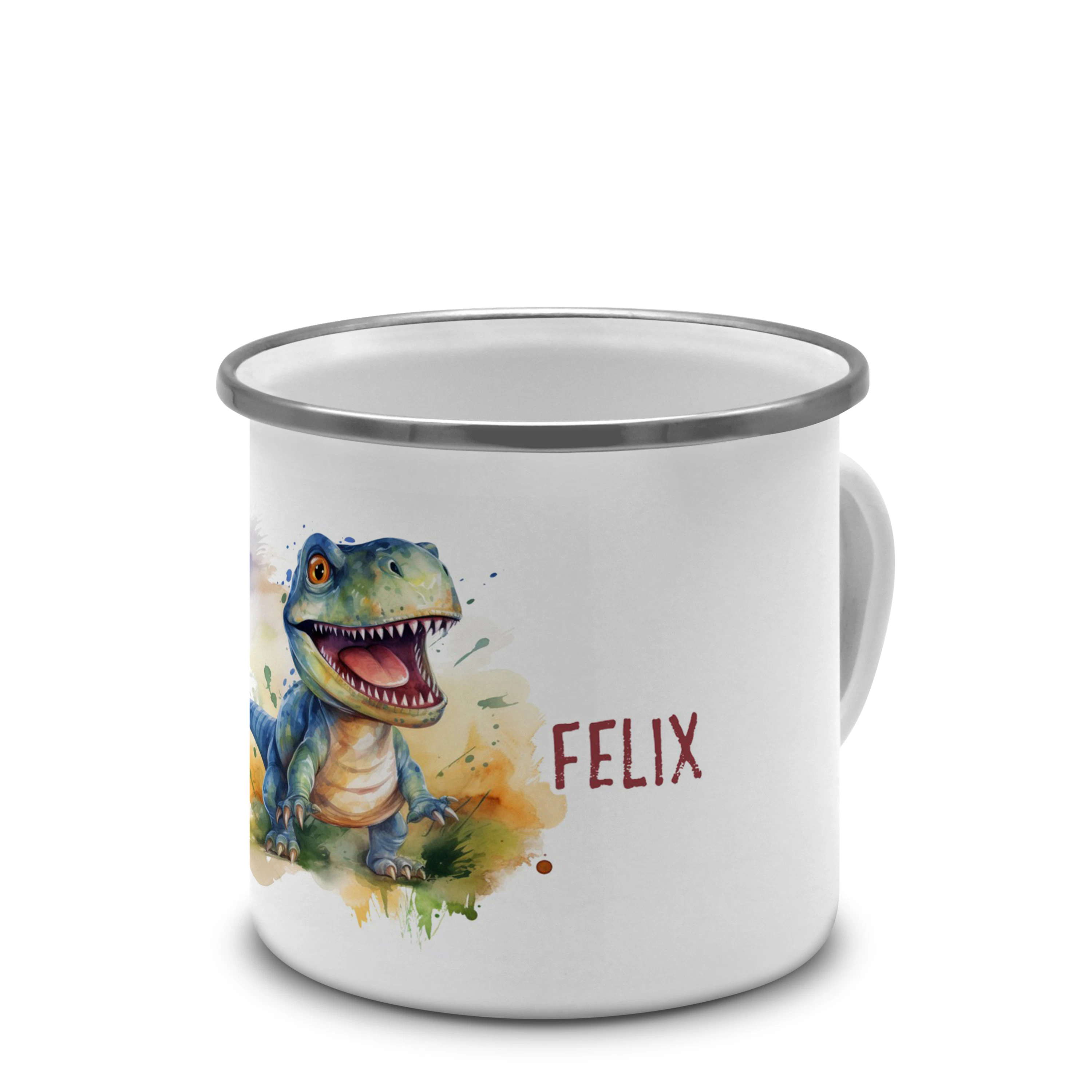 Emaille-Tasse