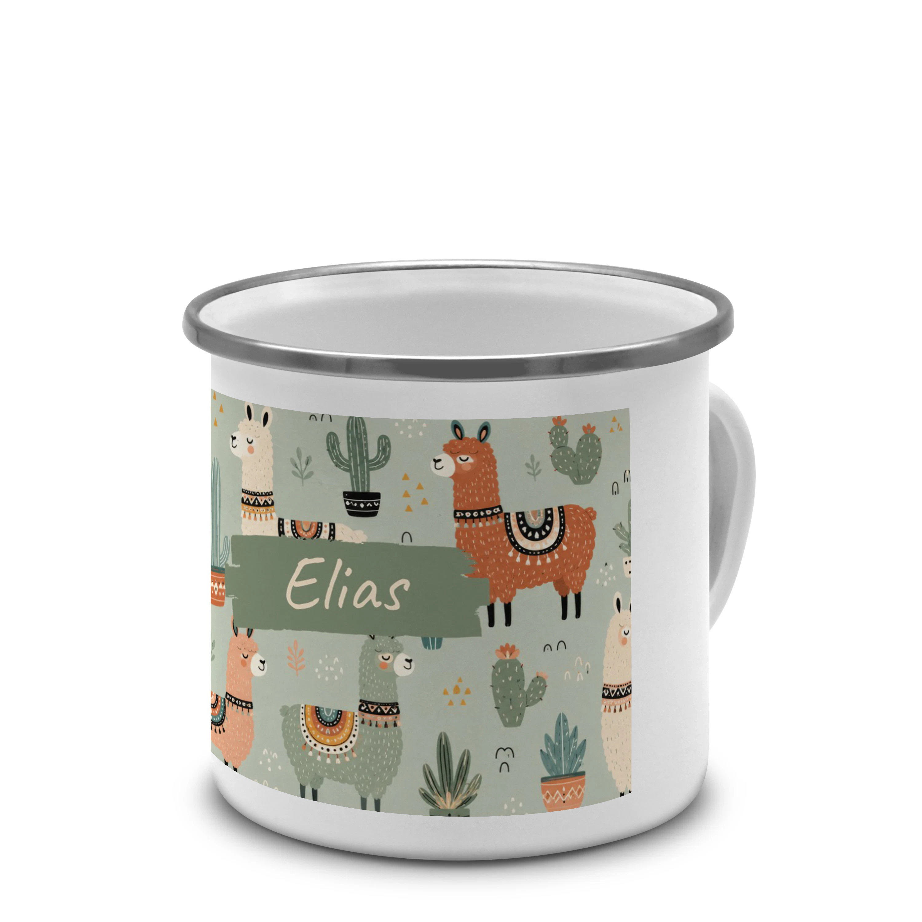 Emaille-Tasse