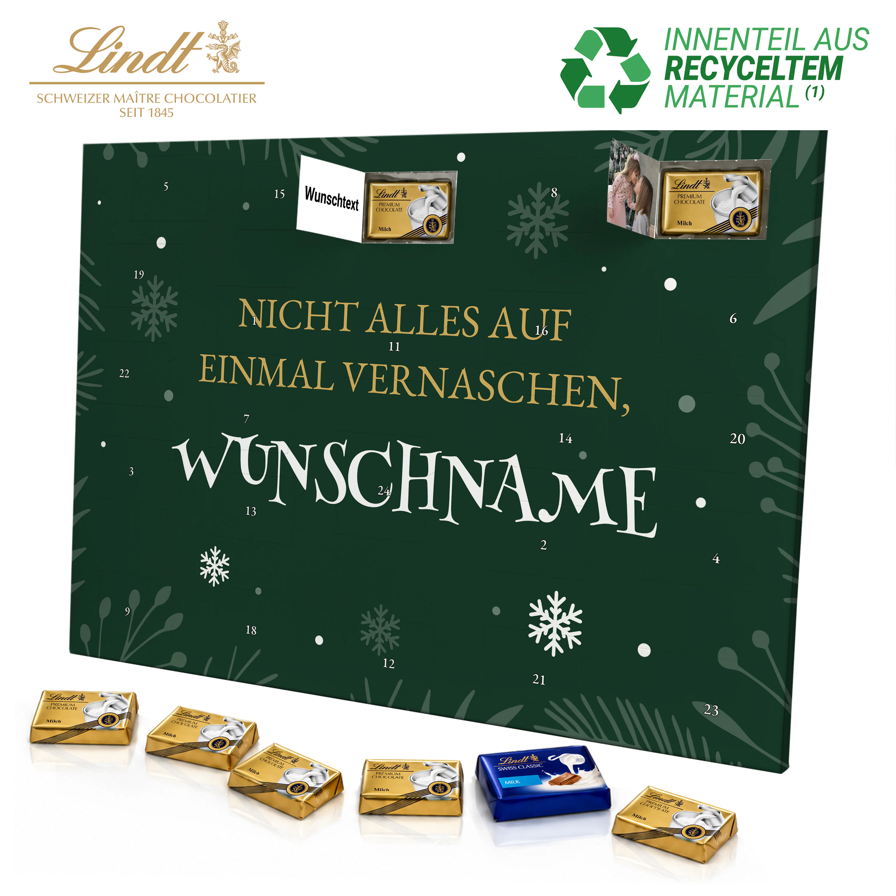 Namens-Adventskalender "Lindt"