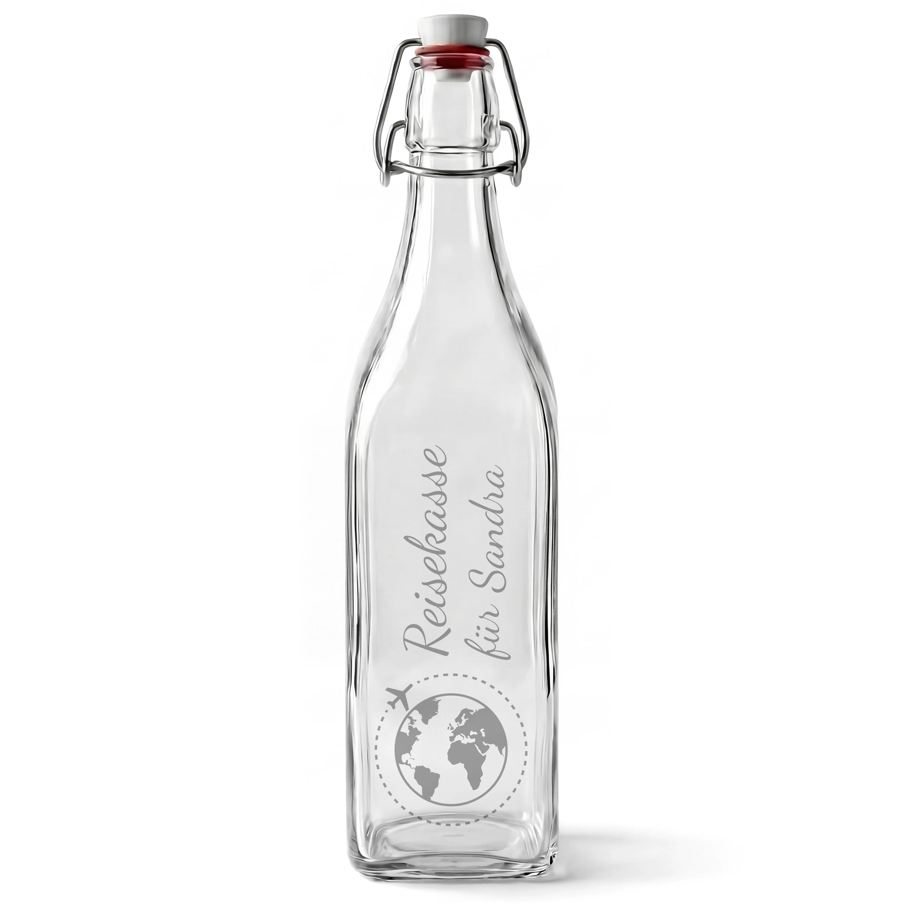 Glasflasche mit Bügelverschluss