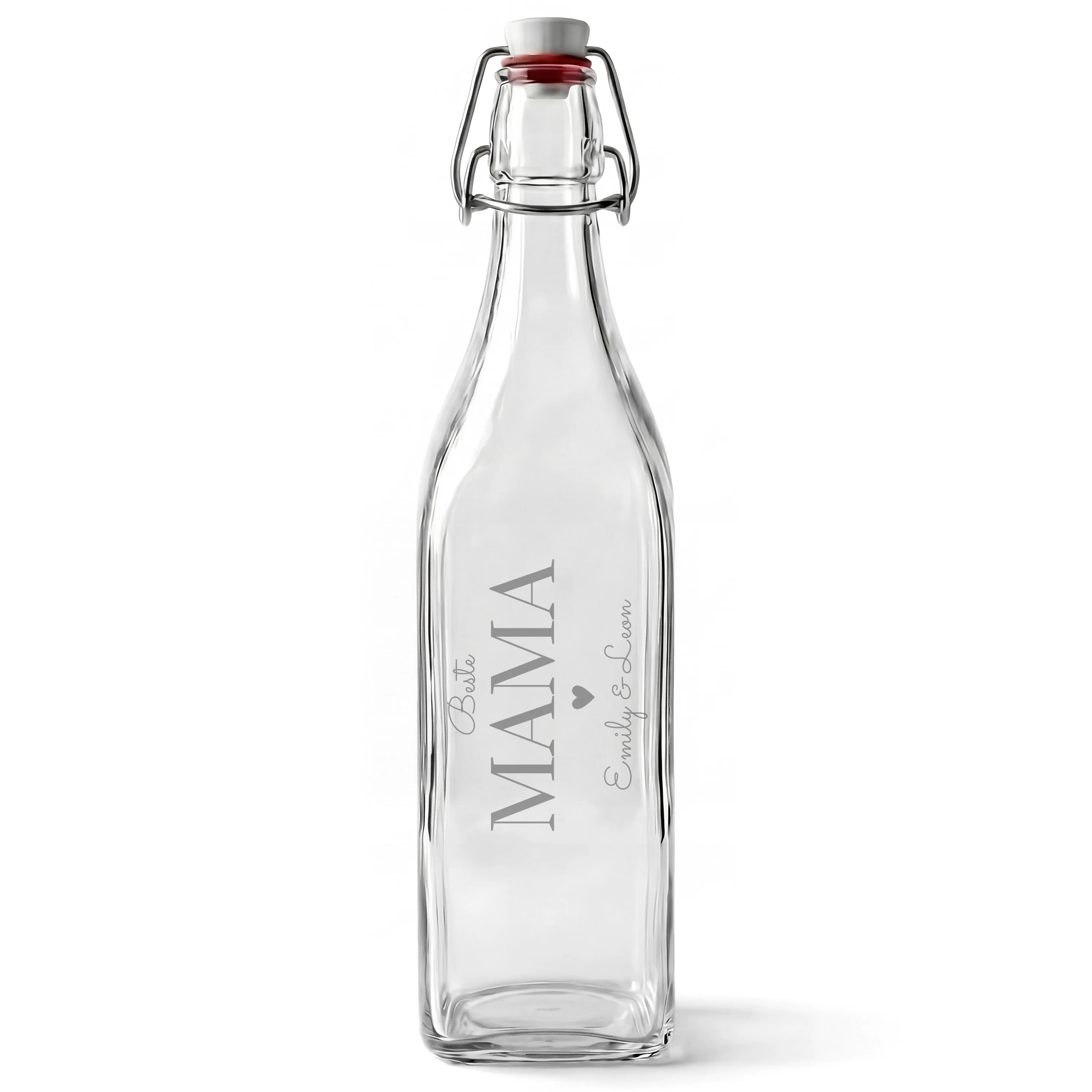 Glasflasche mit Bügelverschluss