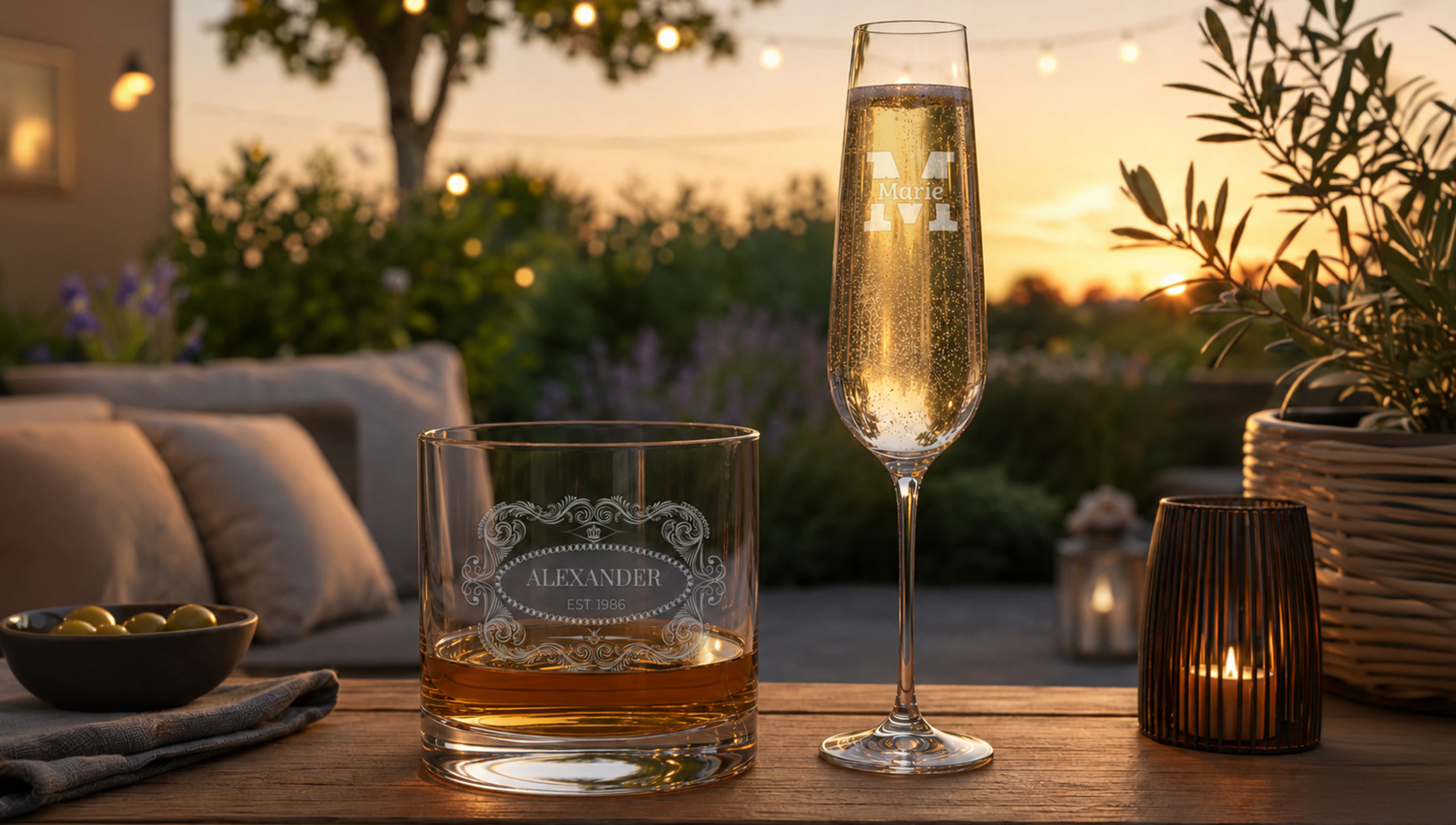 Glasgravur: Gläser mit persönlicher Gravur gestalten