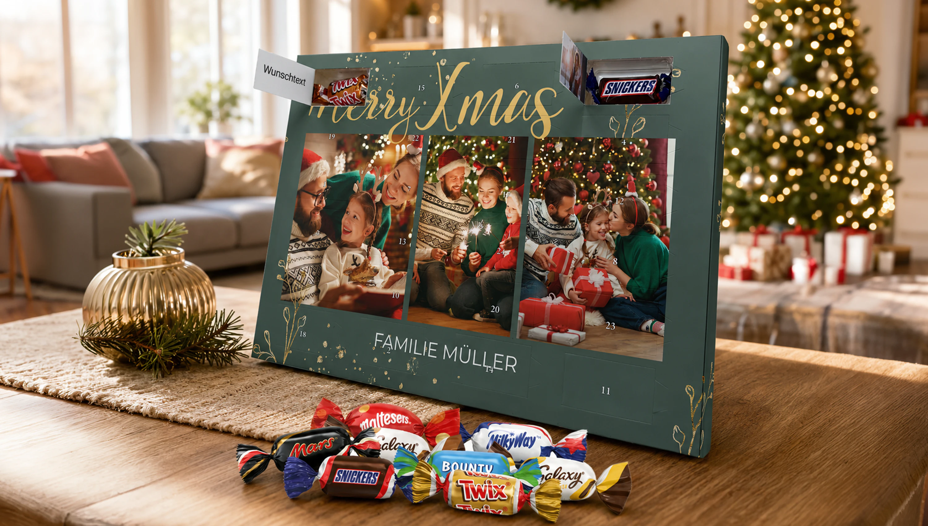 Dein individueller Foto-Adventskalender "Celebrations"