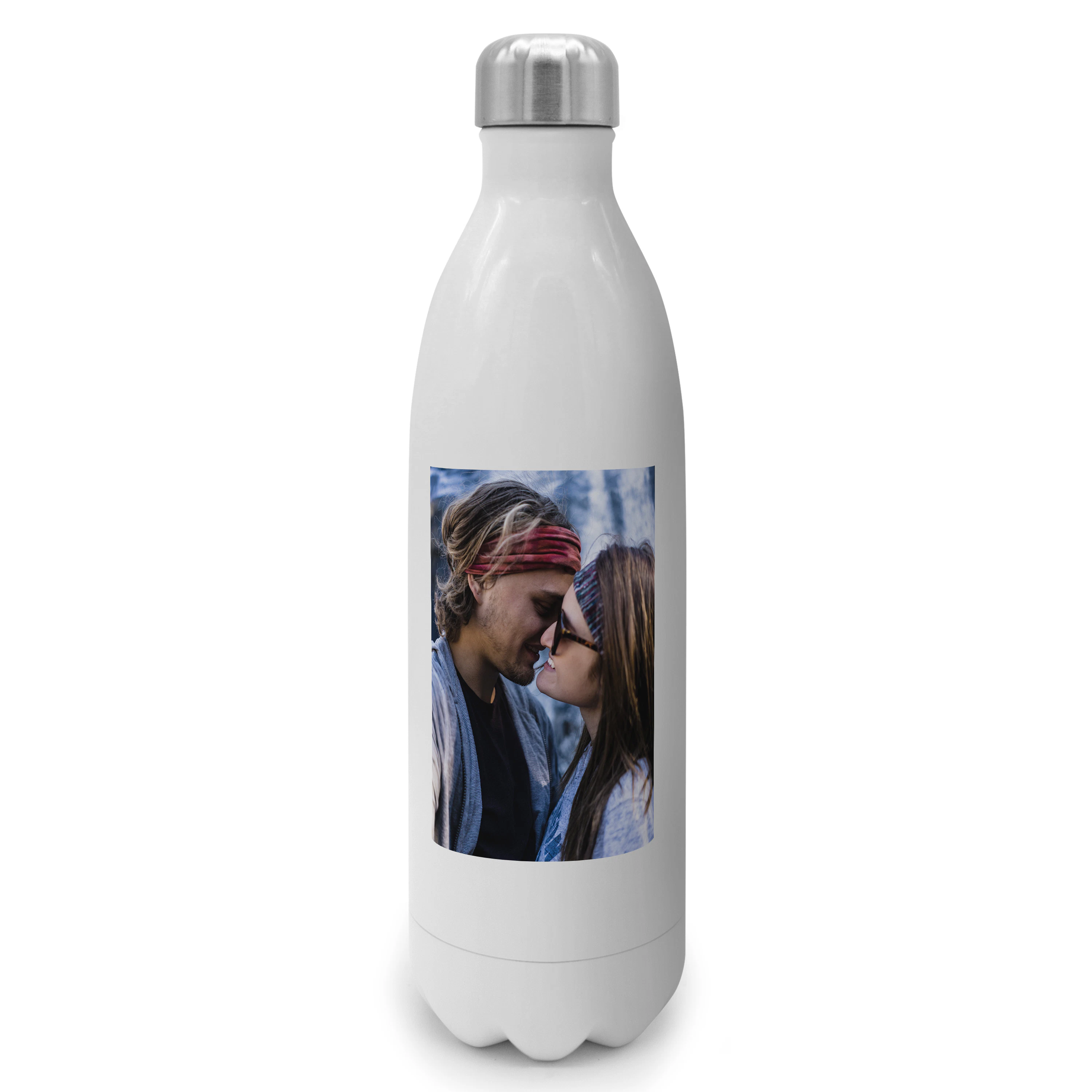 Thermo-Trinkflasche mit Foto