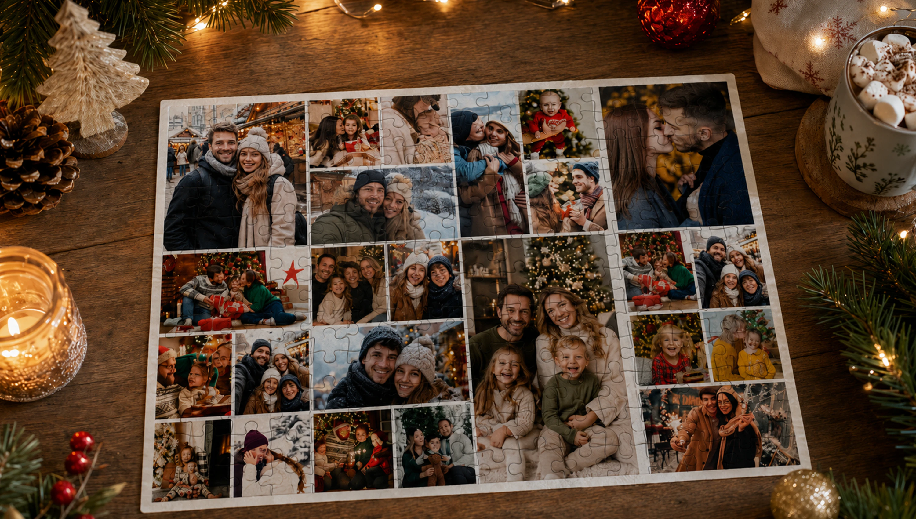 Zwei Wege zu deinem Puzzle-Adventskalender mit Foto
