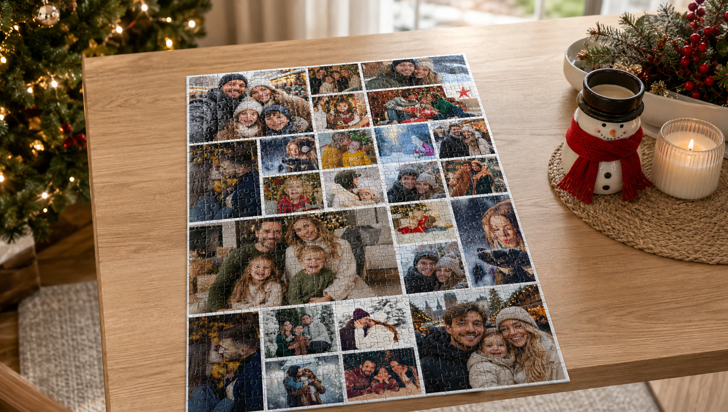 Personalisierte Foto-Adventskalender mit Puzzle bestellen