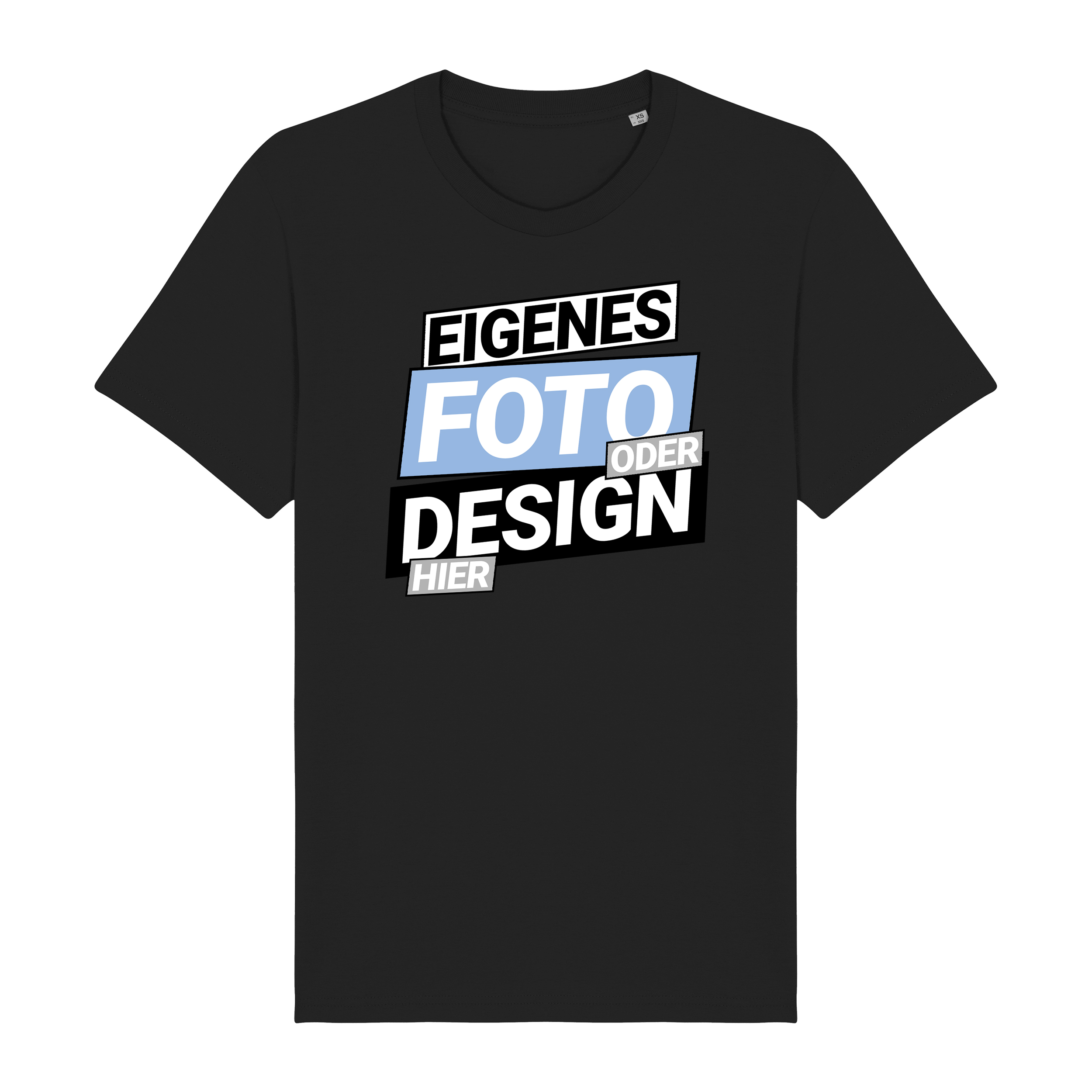 Bio T-Shirt „Basic“ Schwarz