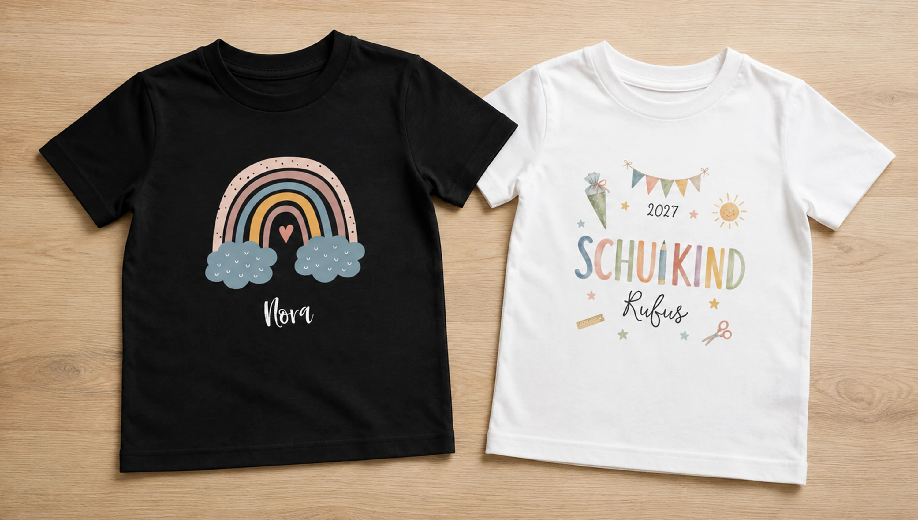 So einfach kannst du dein Kinder T-Shirt selbst gestalten