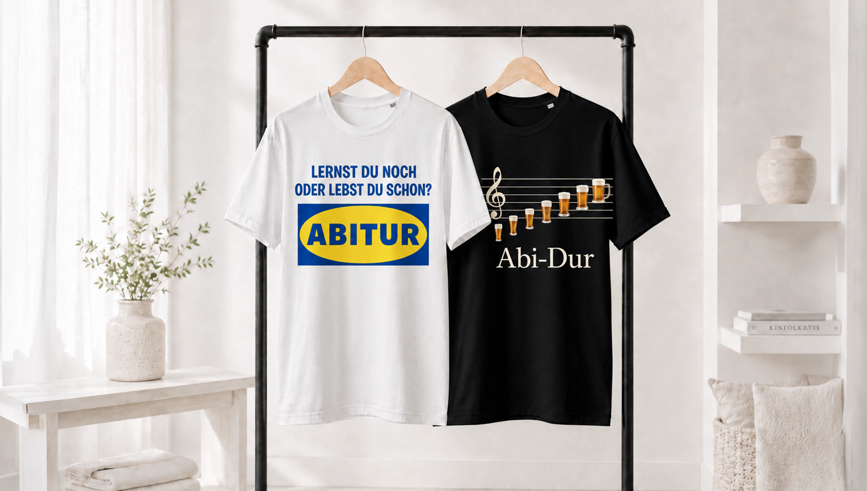 Mit individuellen Abi-T-Shirts den Abschluss gebührend feiern