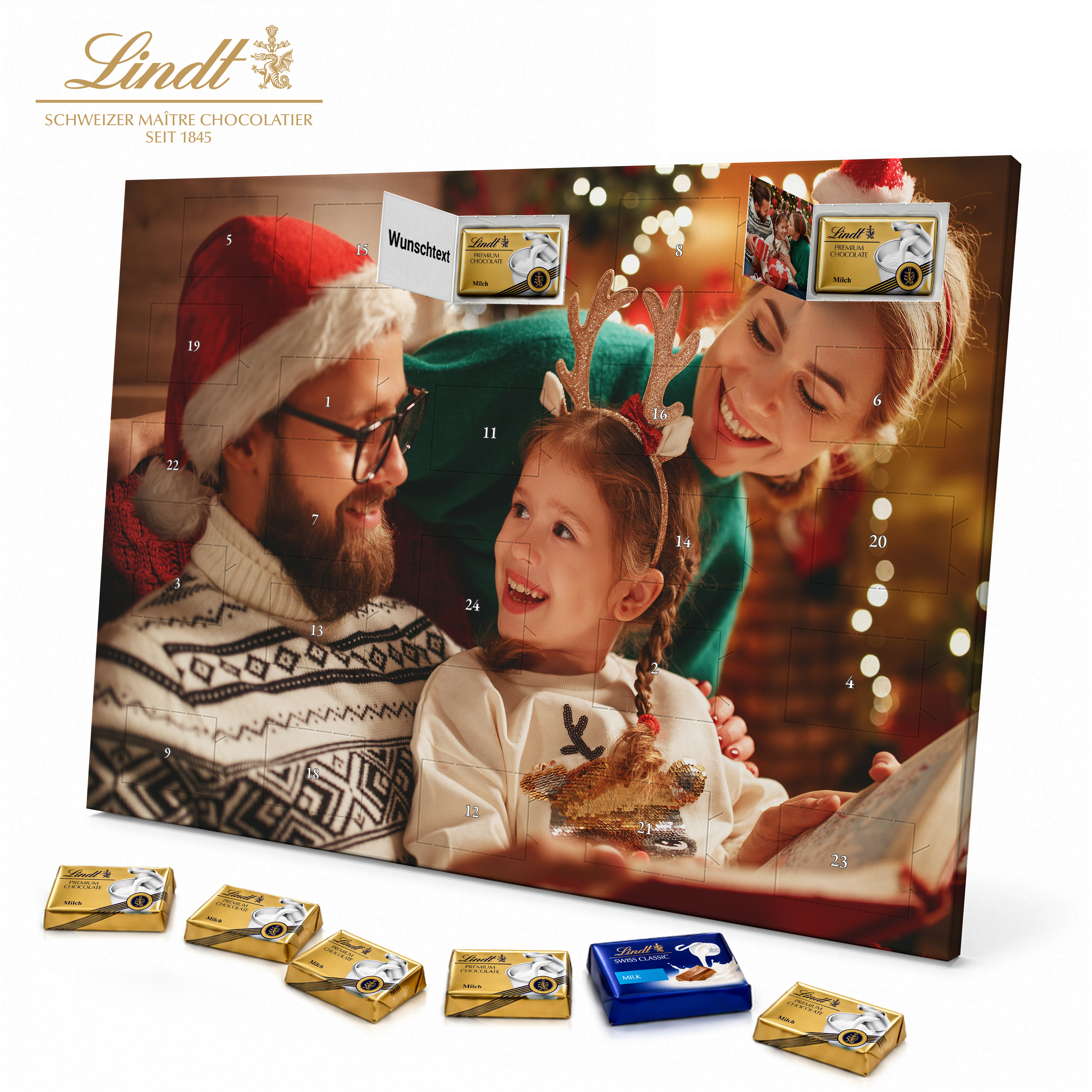 Premium Adventskalender "Lindt"