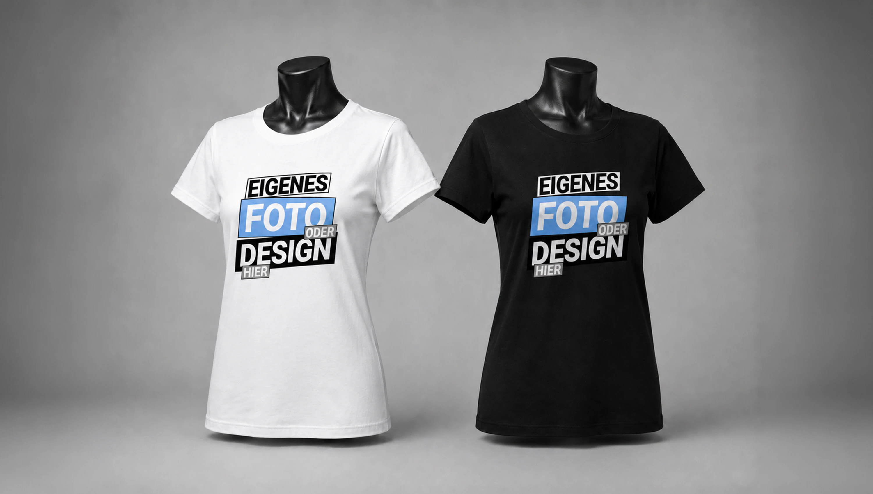 Damen T-Shirts drucken: Bio T-Shirts individuell gestalten