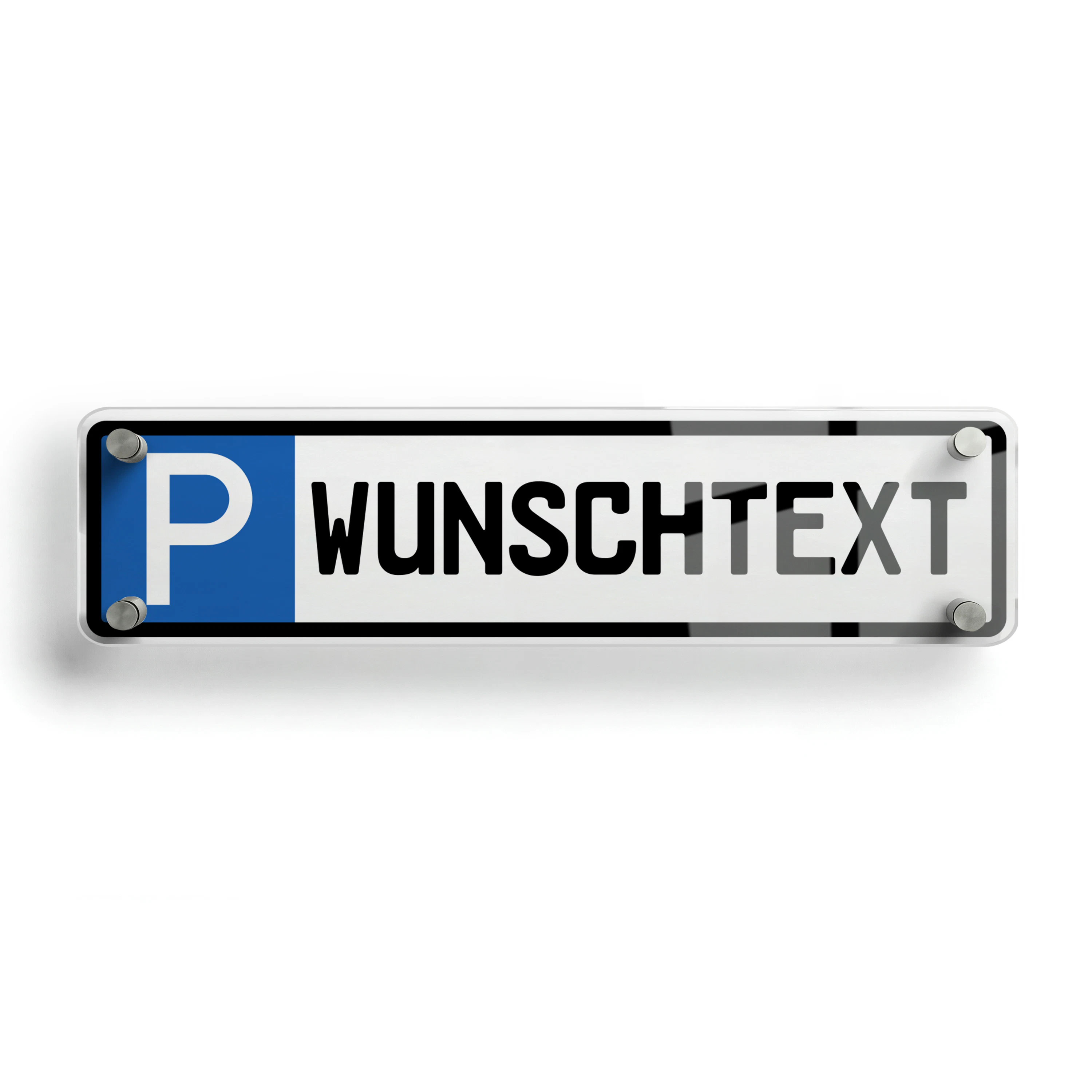 Parkschilder schmal
