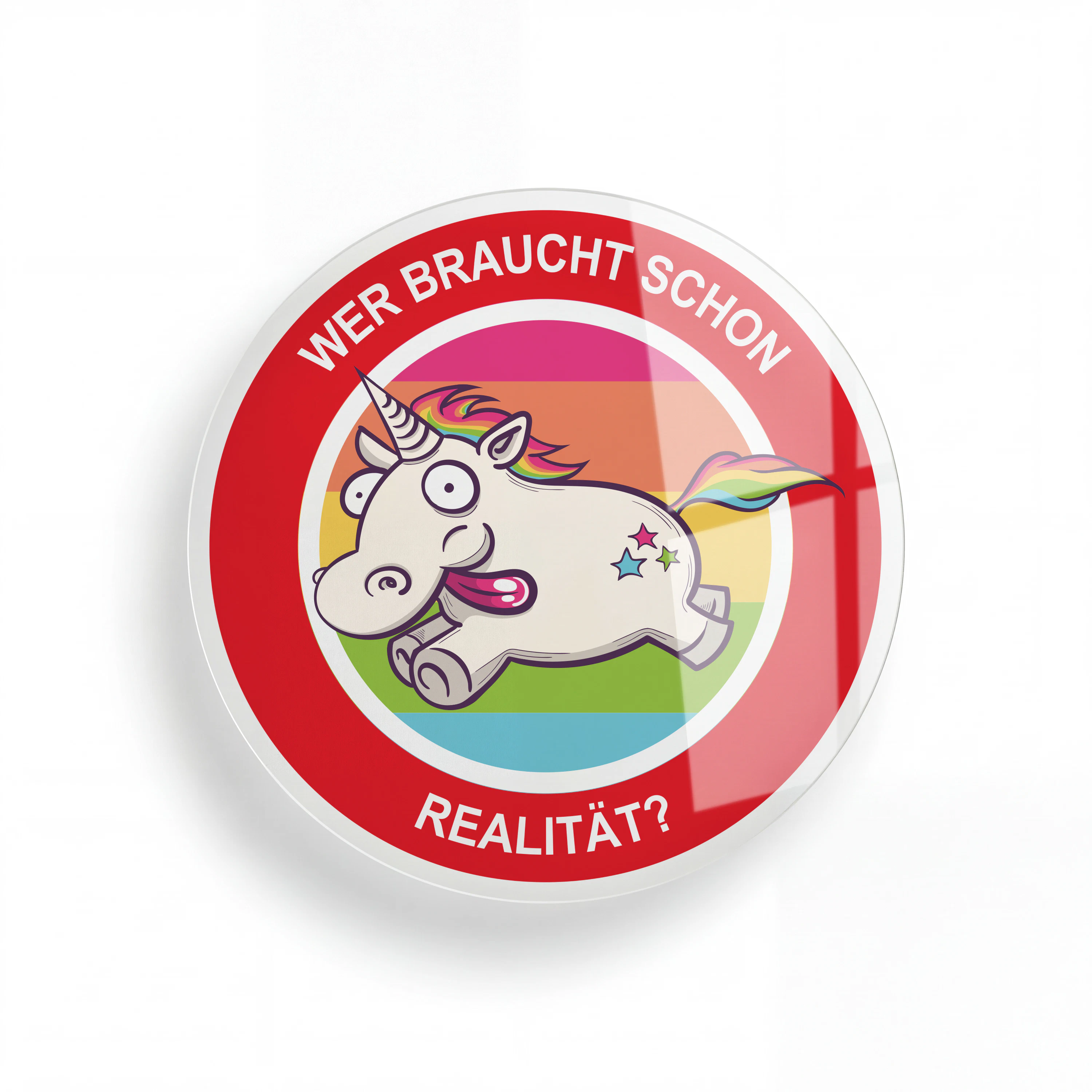 Konturgeschnittene Funschilder Acryl