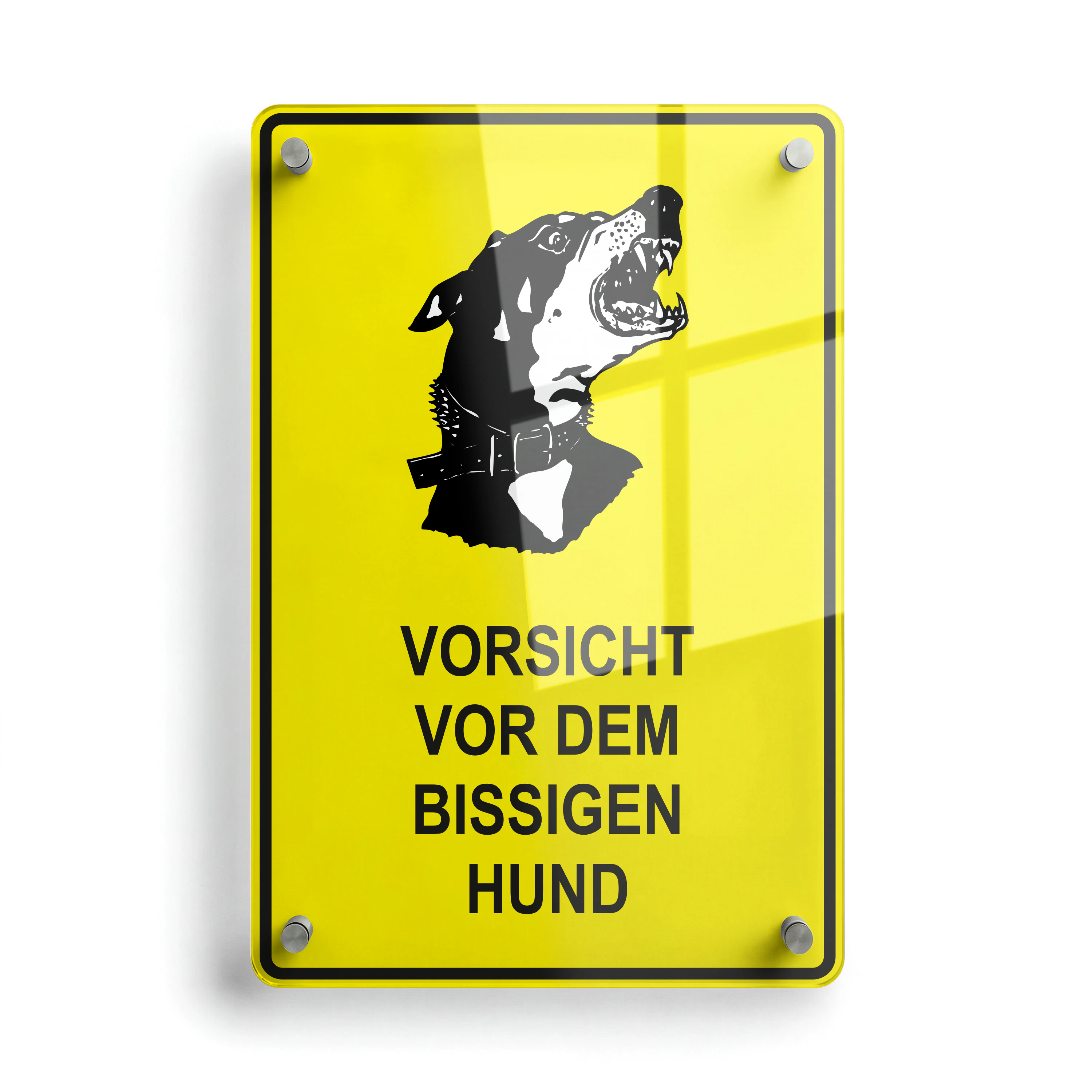 Hundeschilder Acryl