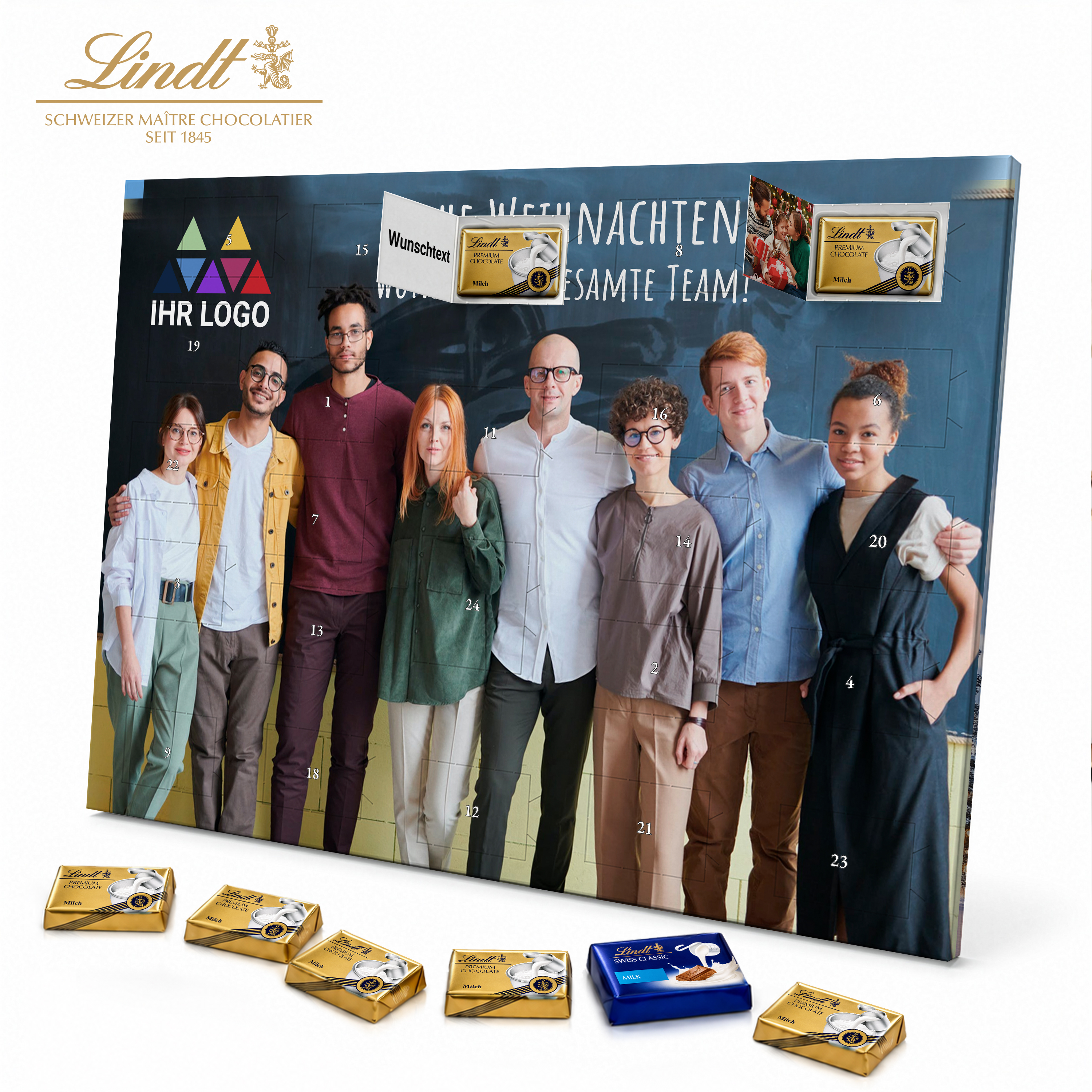 Premium Adventskalender "Lindt"