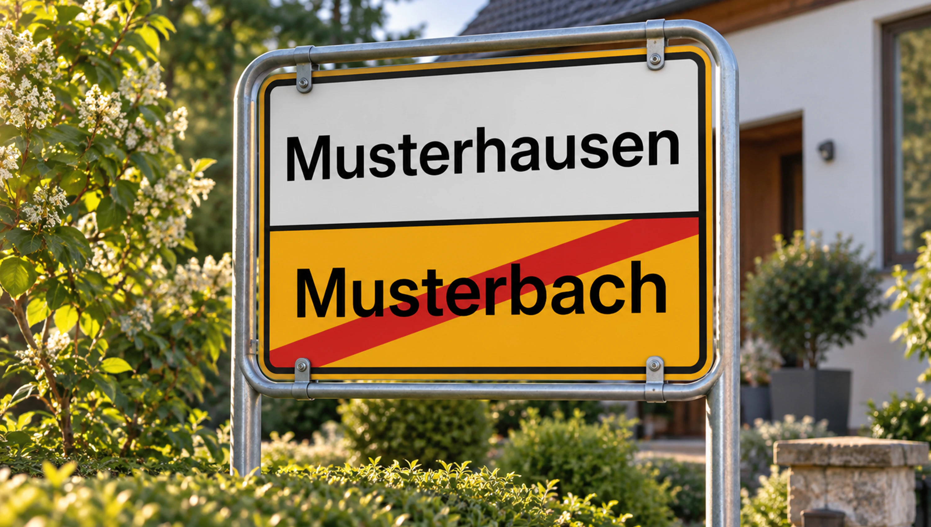 Dein persönliches Ortsschild – in wenigen Minuten online erstellt