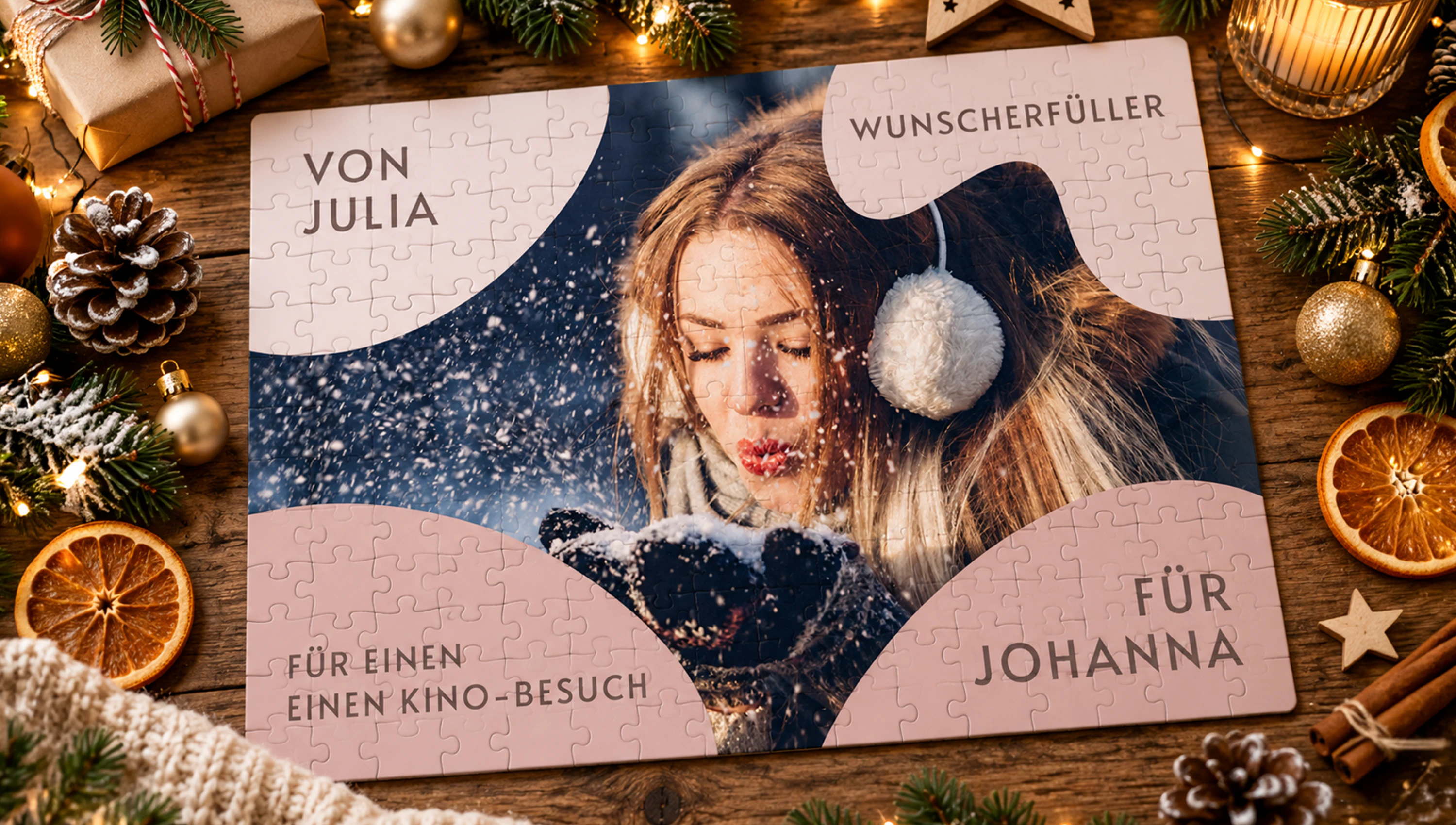 Personalisierte Foto-Adventskalender mit Puzzle bestellen