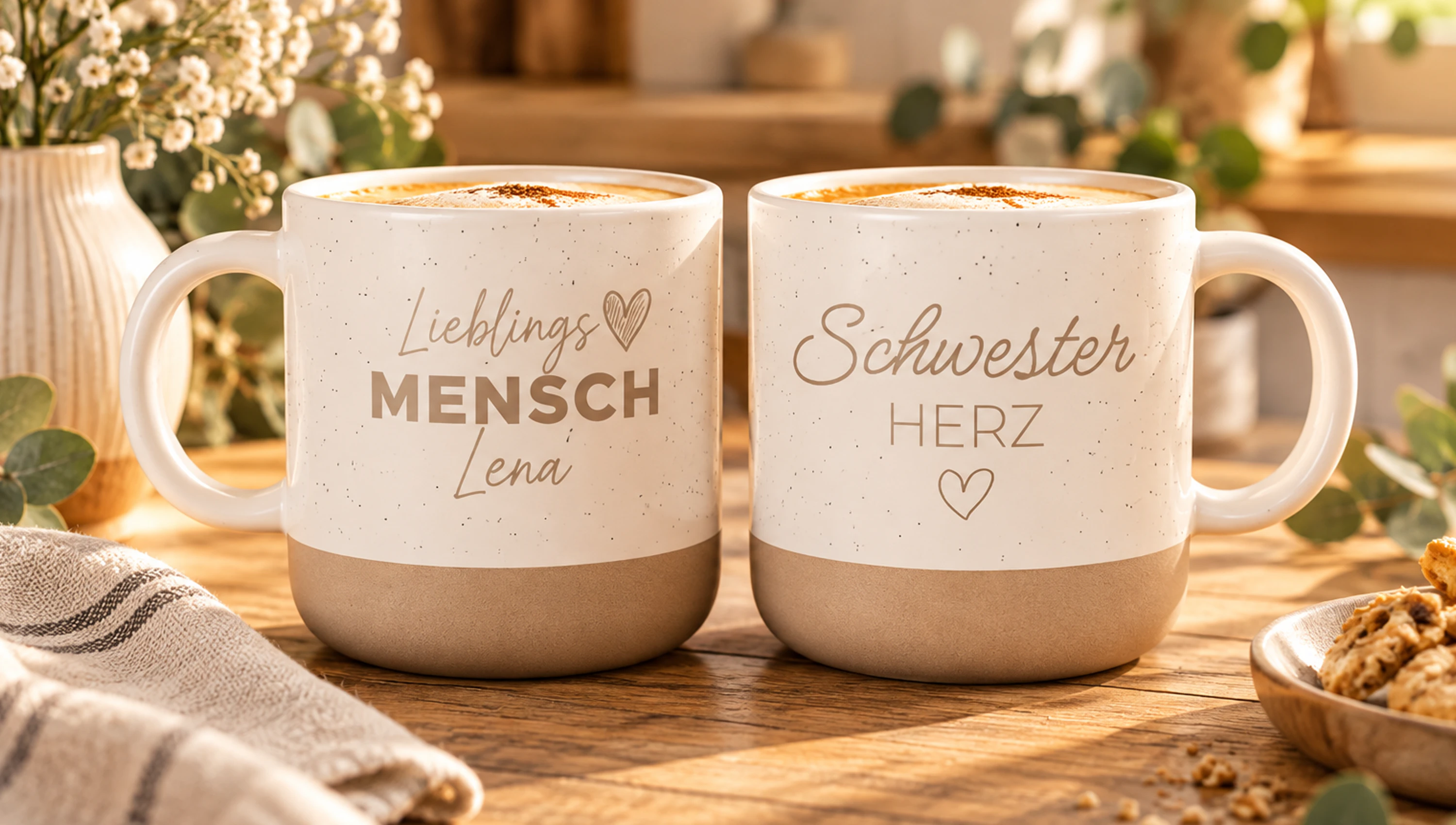 Für jeden Anlass das passende Geschenk für Schwester