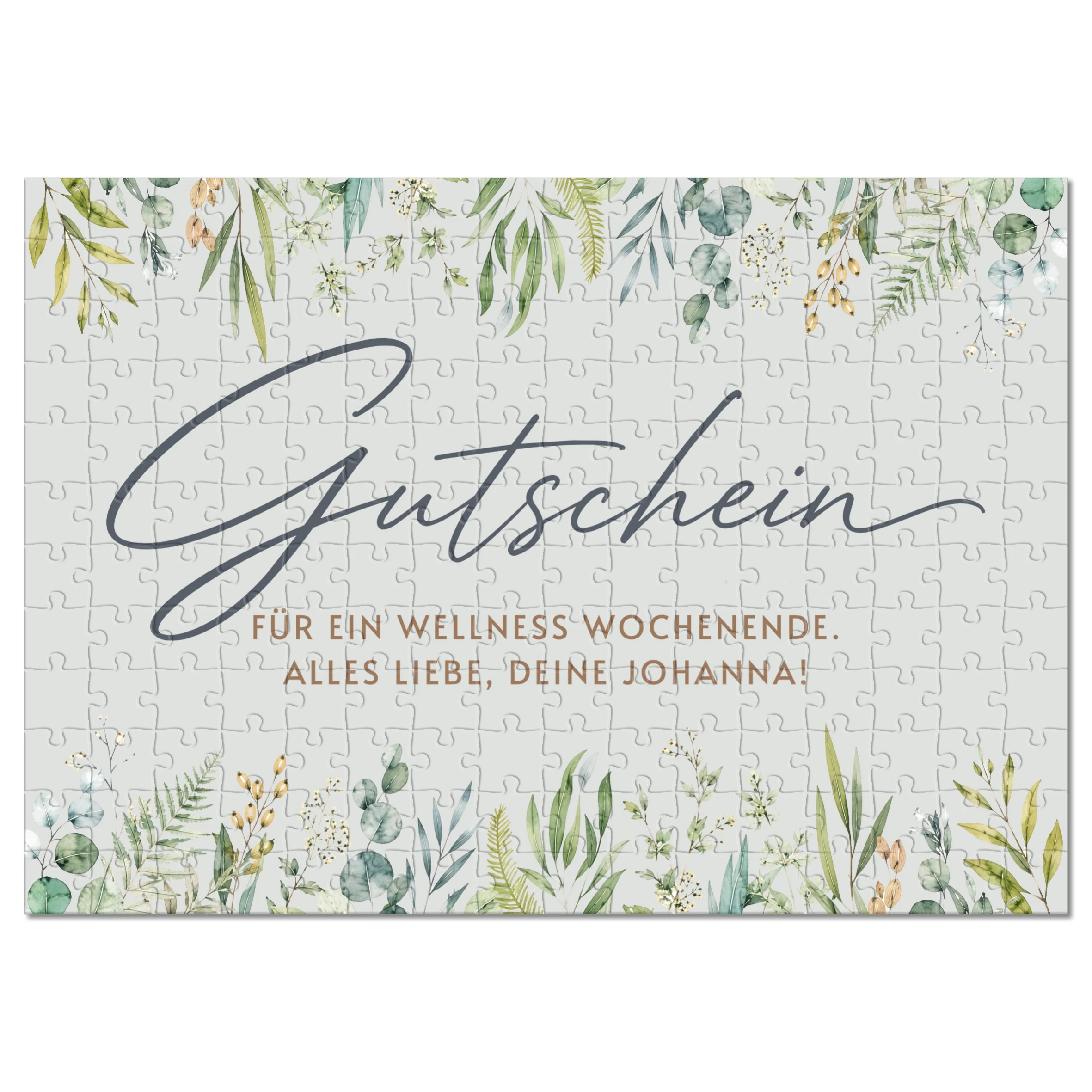 Puzzle Gutschein