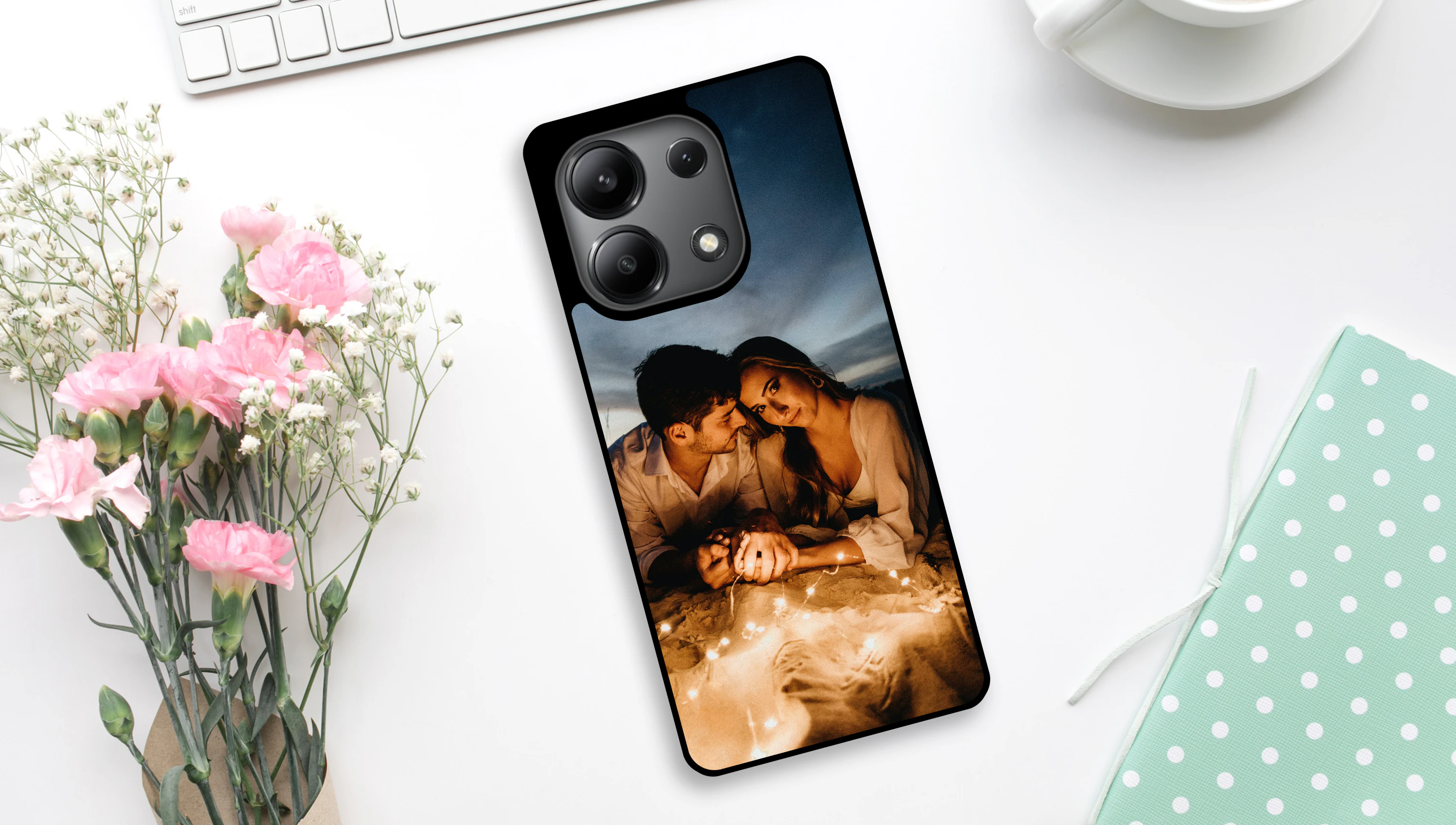 Xiaomi Redmi Note 13 Handyhülle mit Foto, Namen oder Text