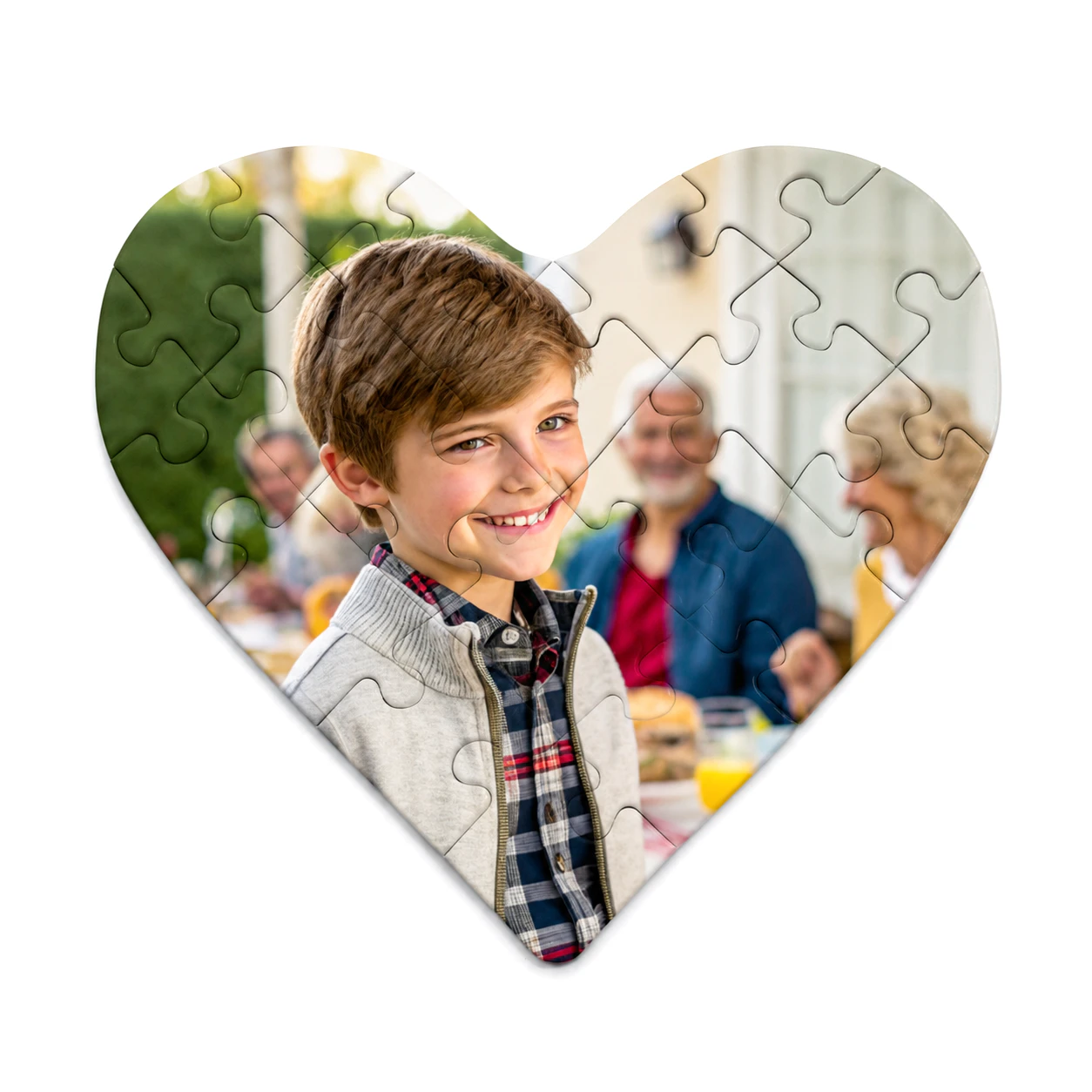 Herzpuzzle 21 Teile