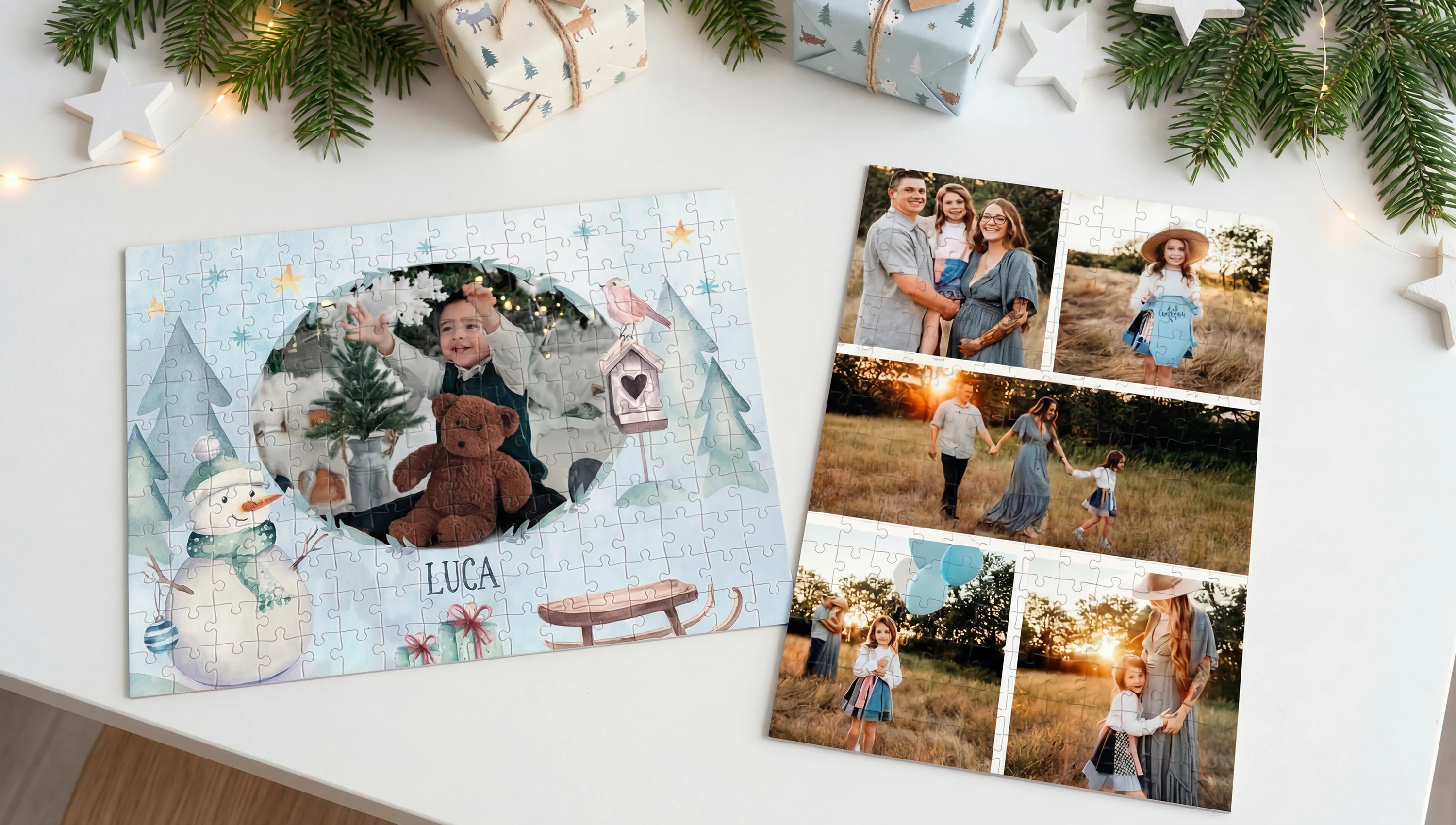 Ein persönliches Geschenk für kleine Puzzlefans