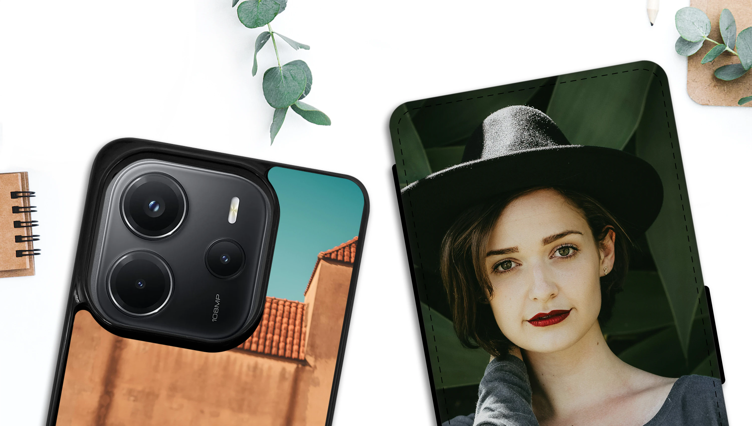 Softcase oder Flipcase? Xiaomi Redmi Note 14 Schutzhülle bedrucken lassen