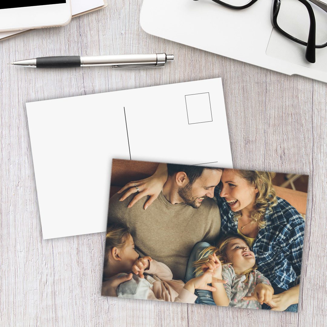 Postkarte mit eigenem Foto