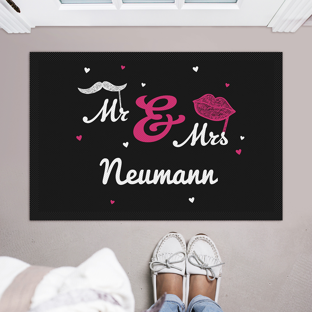 Fußmatte personalisiert