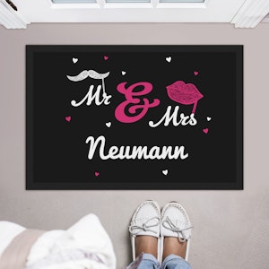 Fußmatte personalisiert
