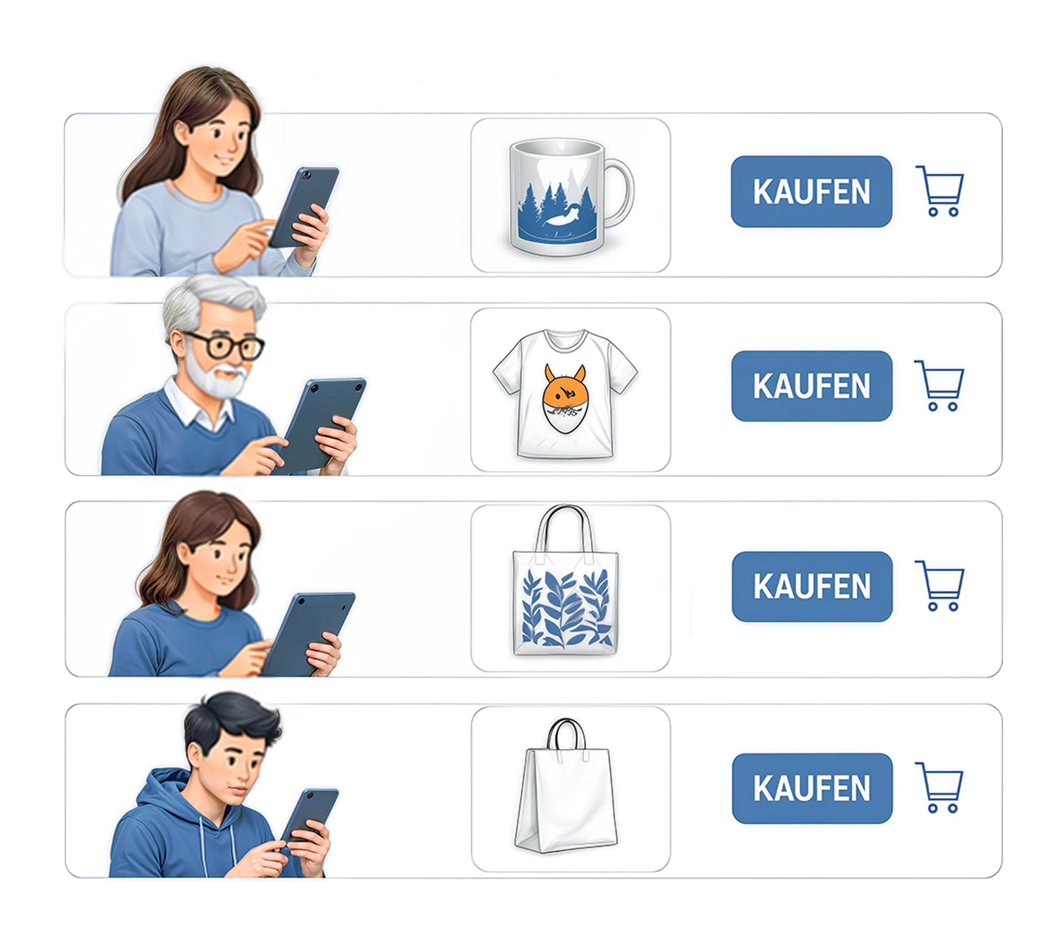 Produkte verkaufen