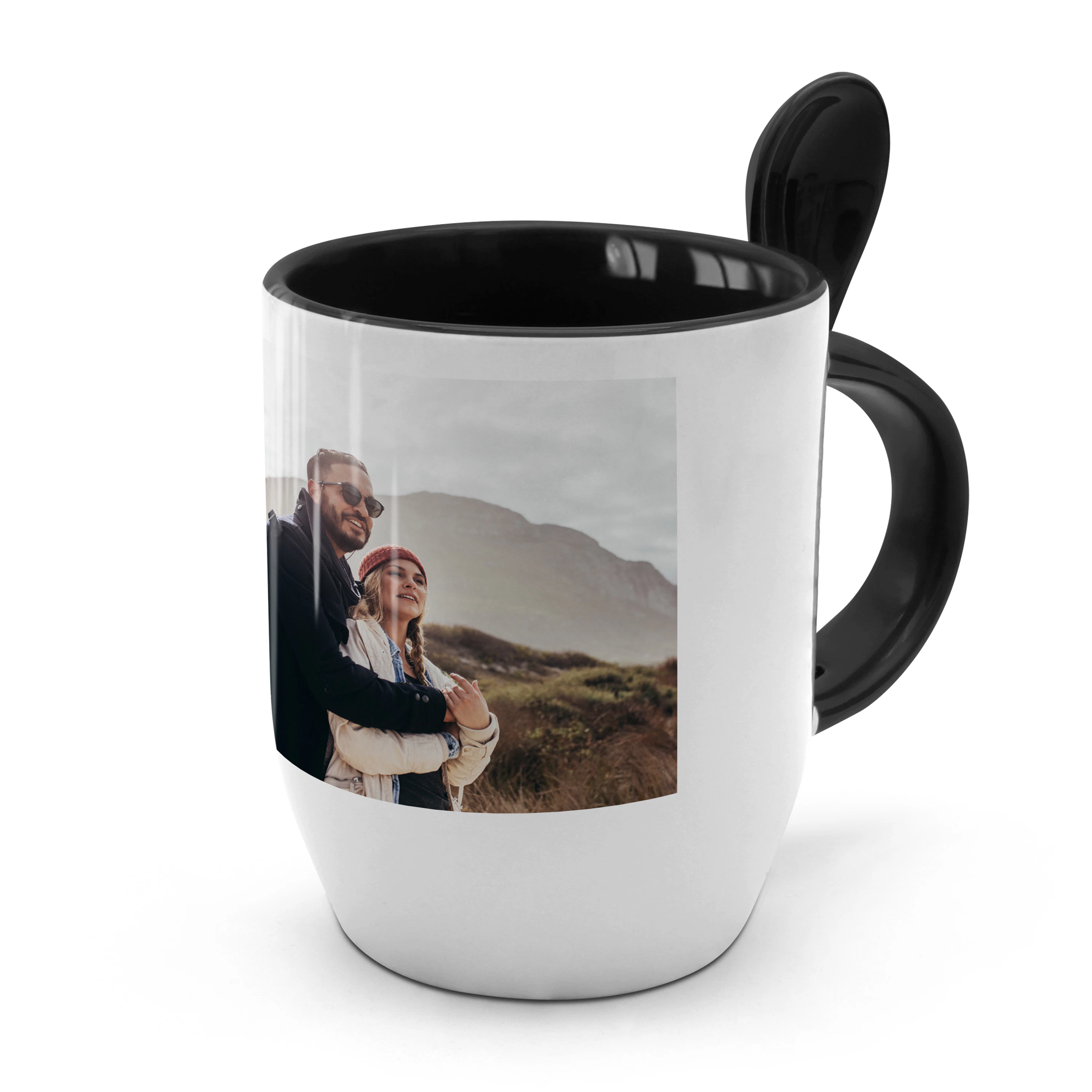 Löffeltasse Schwarz Standard 1